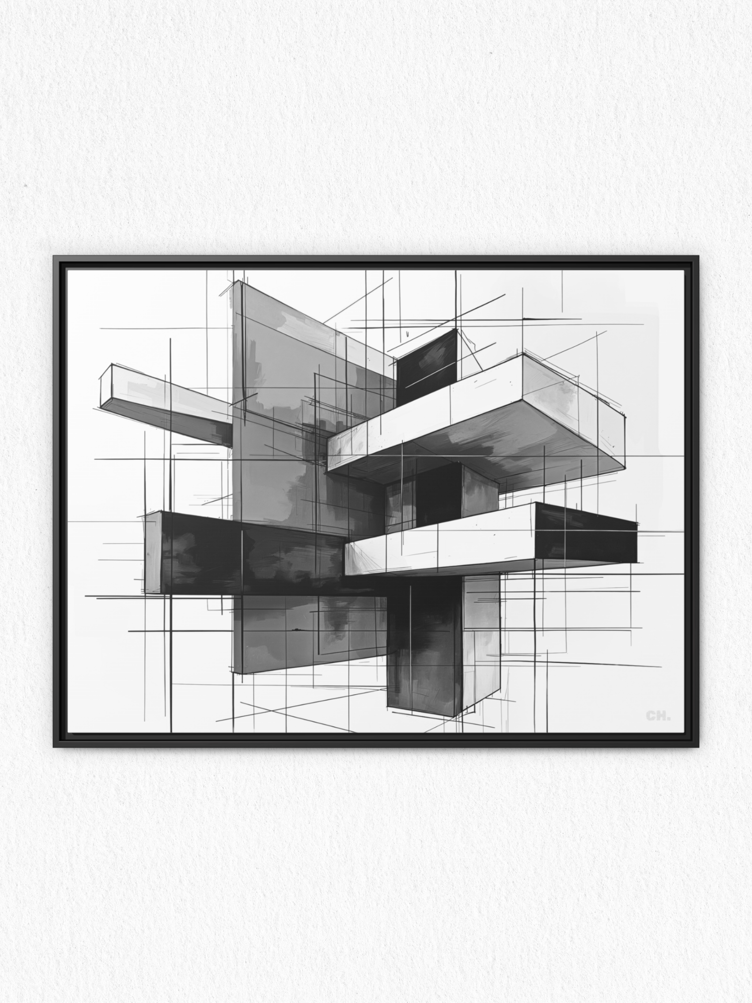 Intersections of Eternity - Framed Canvas Prints - artisCHt