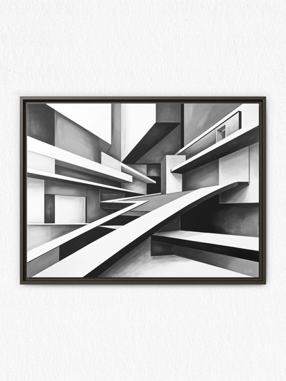 Layers of Passage - Framed Canvas Prints - artisCHt