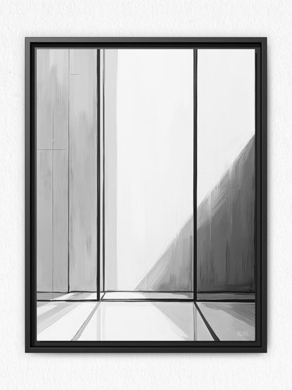 Light’s Divide - Framed Canvas Prints - artisCHt