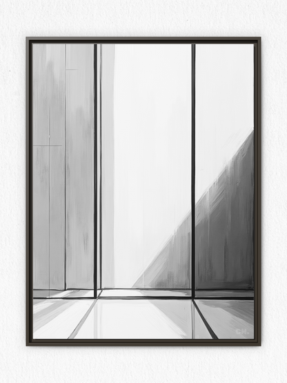 Light’s Divide - Framed Canvas Prints - artisCHt