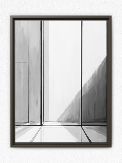 Light’s Divide - Framed Canvas Prints - artisCHt