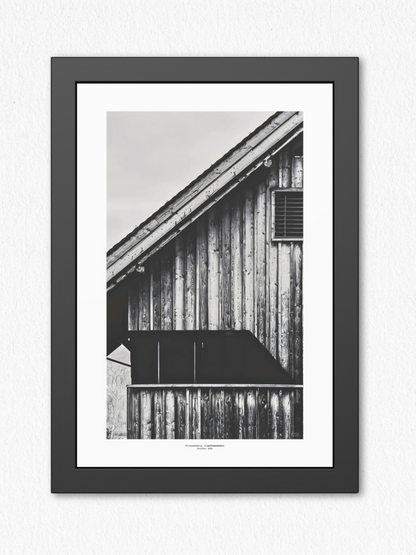 Lines of Quiet - Framed Fine Art Photography Print - artisCHt