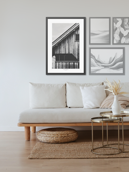 Lines of Quiet - Framed Fine Art Photography Print - artisCHt