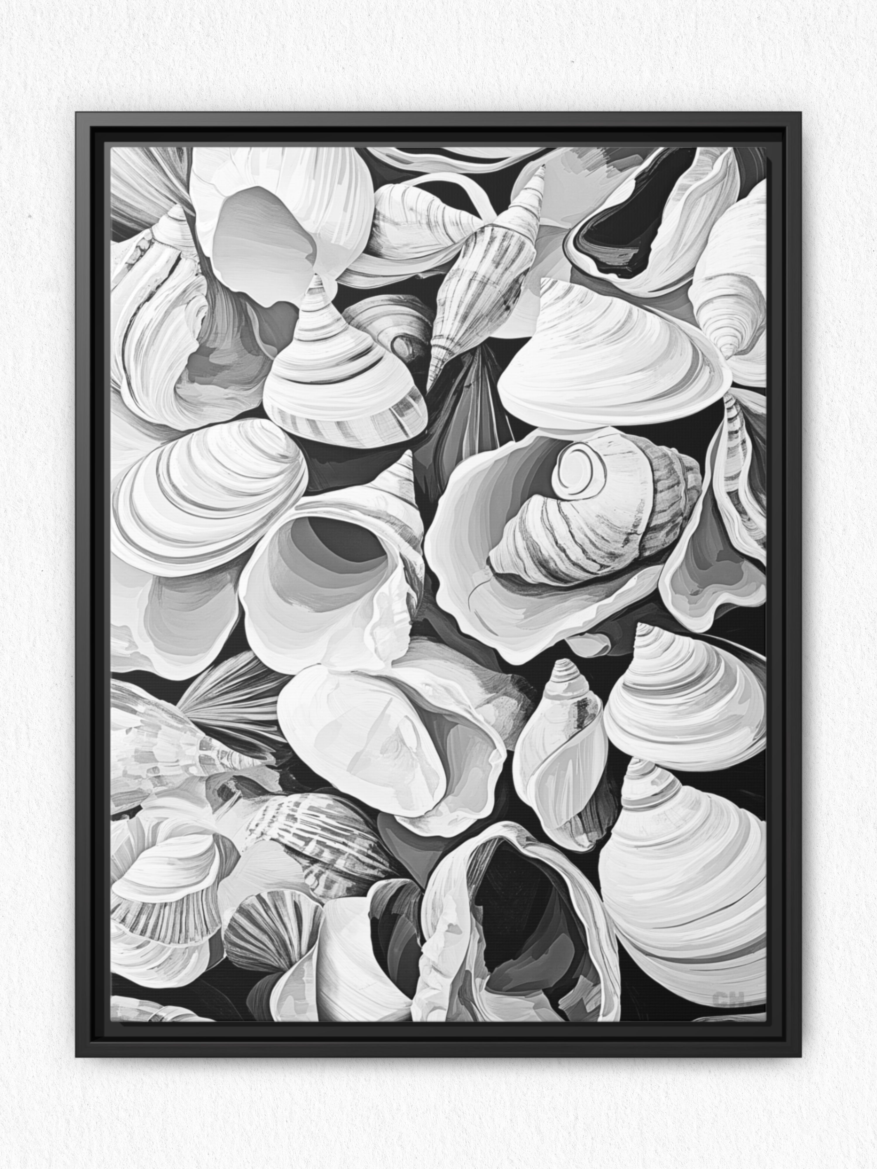 Ocean's Relics - Framed Canvas Prints - artisCHt