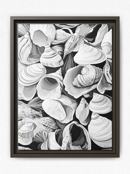 Ocean's Relics - Framed Canvas Prints - artisCHt