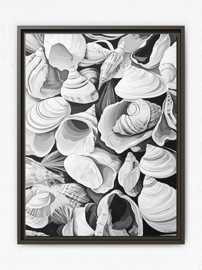 Ocean's Relics - Framed Canvas Prints - artisCHt