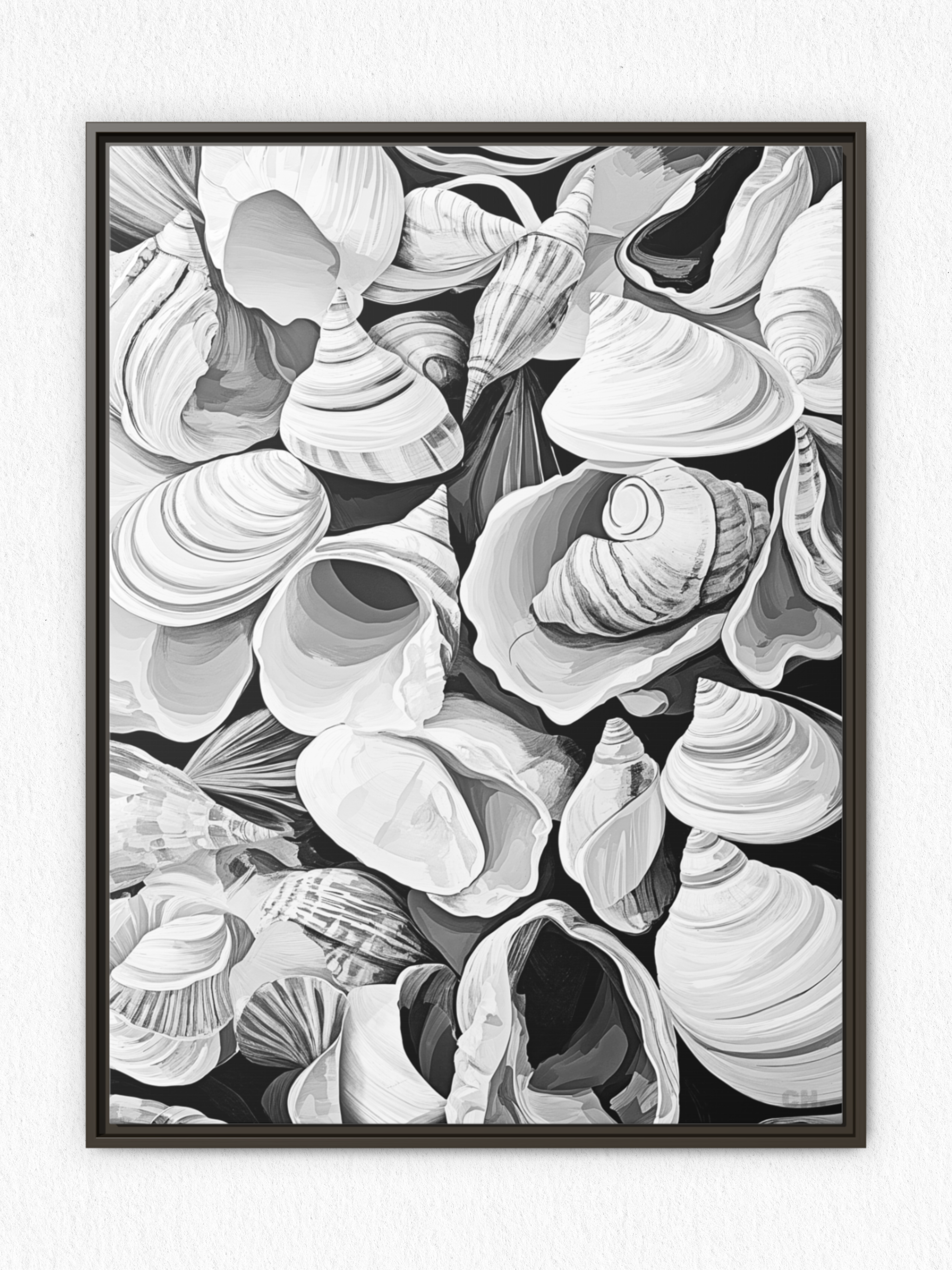 Ocean's Relics - Framed Canvas Prints - artisCHt