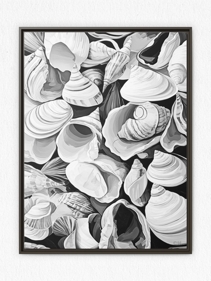 Ocean's Relics - Framed Canvas Prints - artisCHt