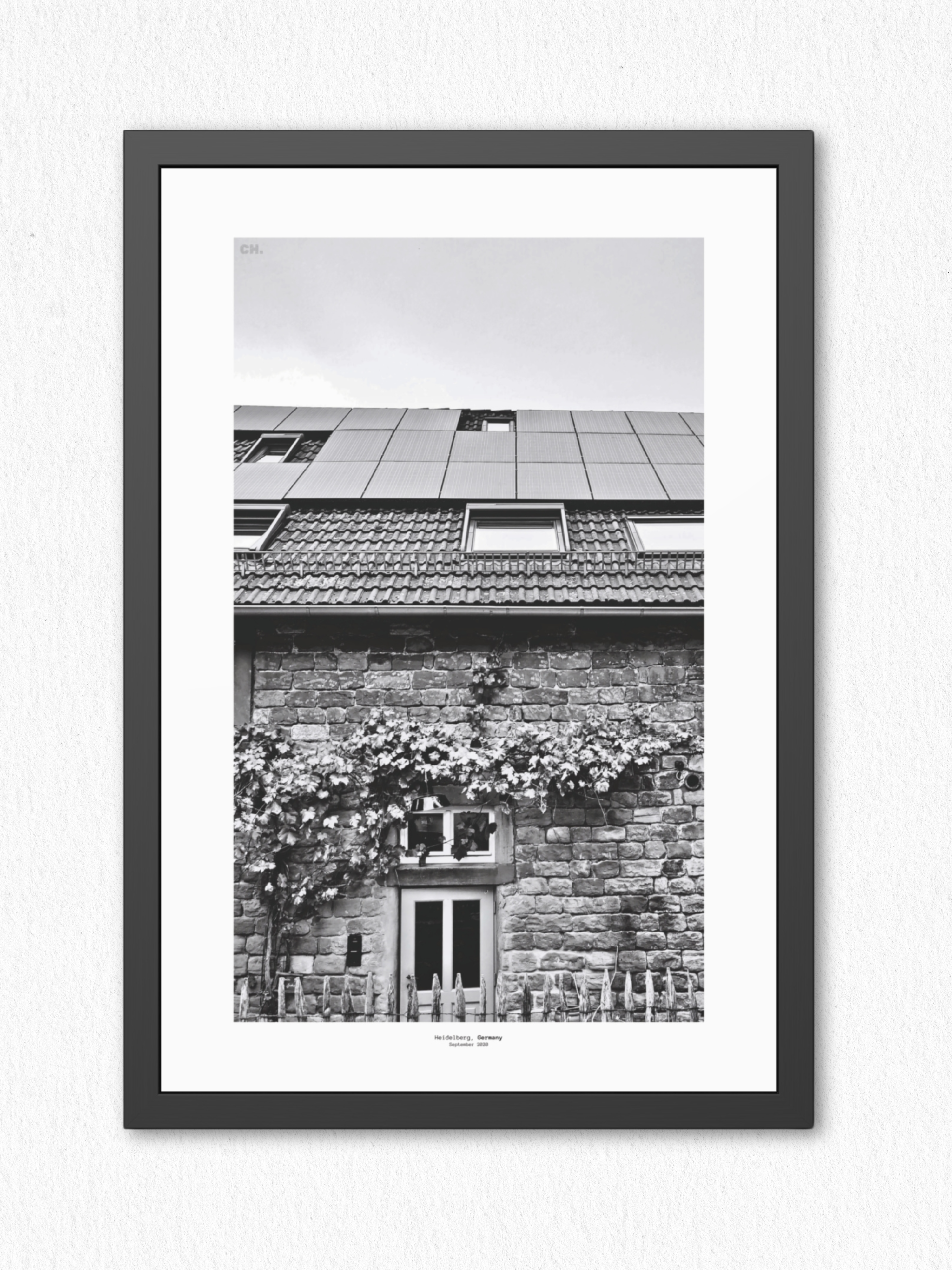Old Wall, New Light - Framed Fine Art Photography Print - artisCHt