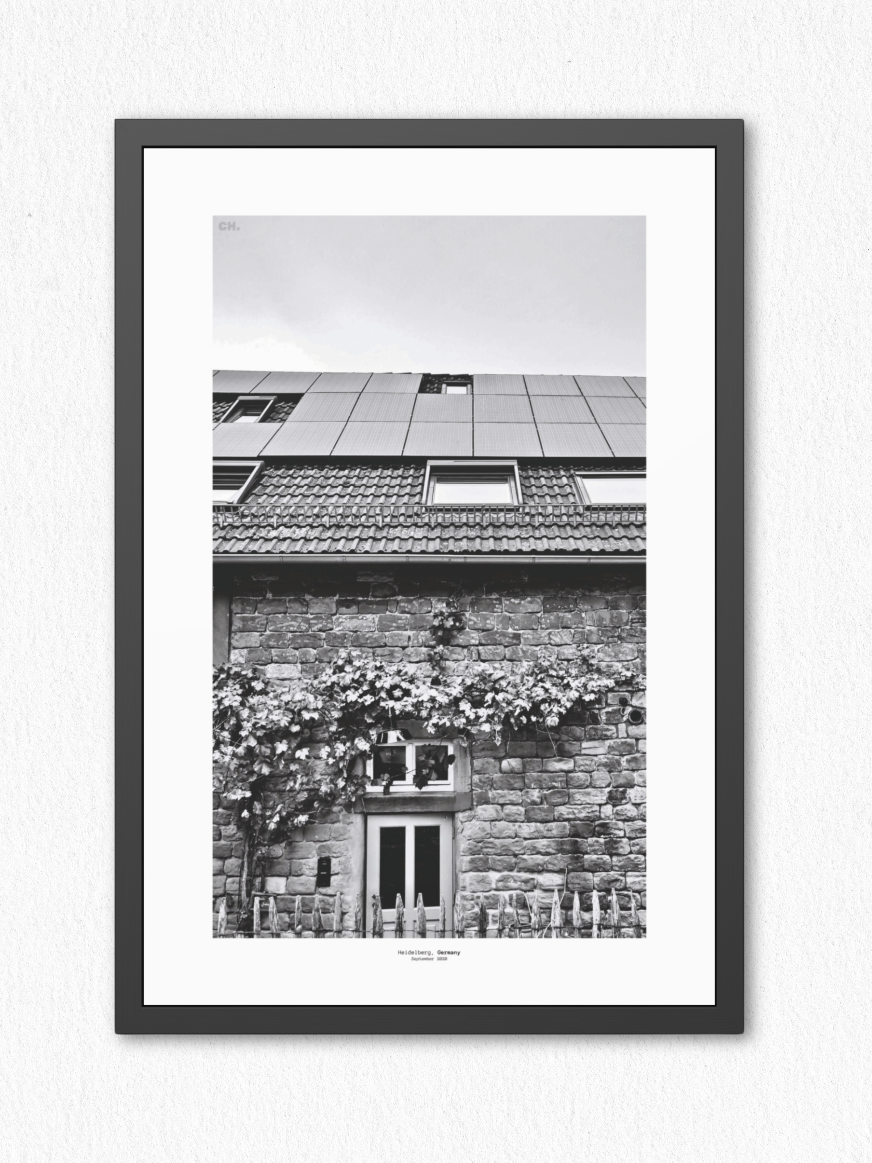 Old Wall, New Light - Framed Fine Art Photography Print - artisCHt