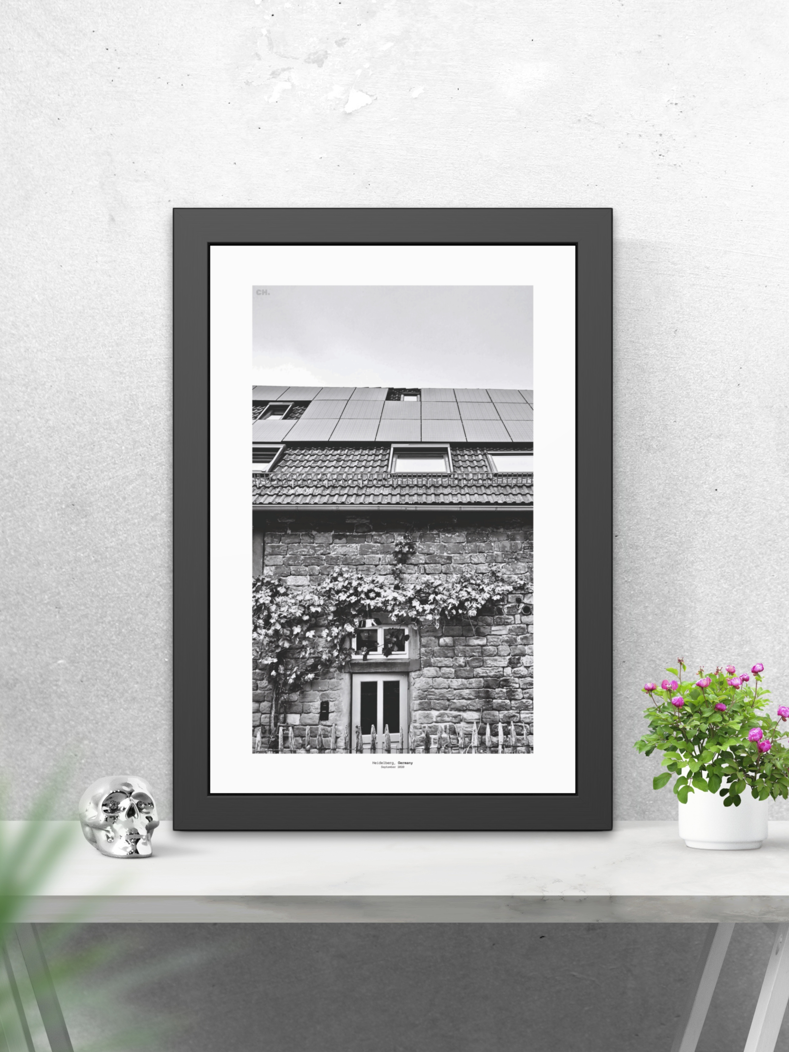 Old Wall, New Light - Framed Fine Art Photography Print - artisCHt
