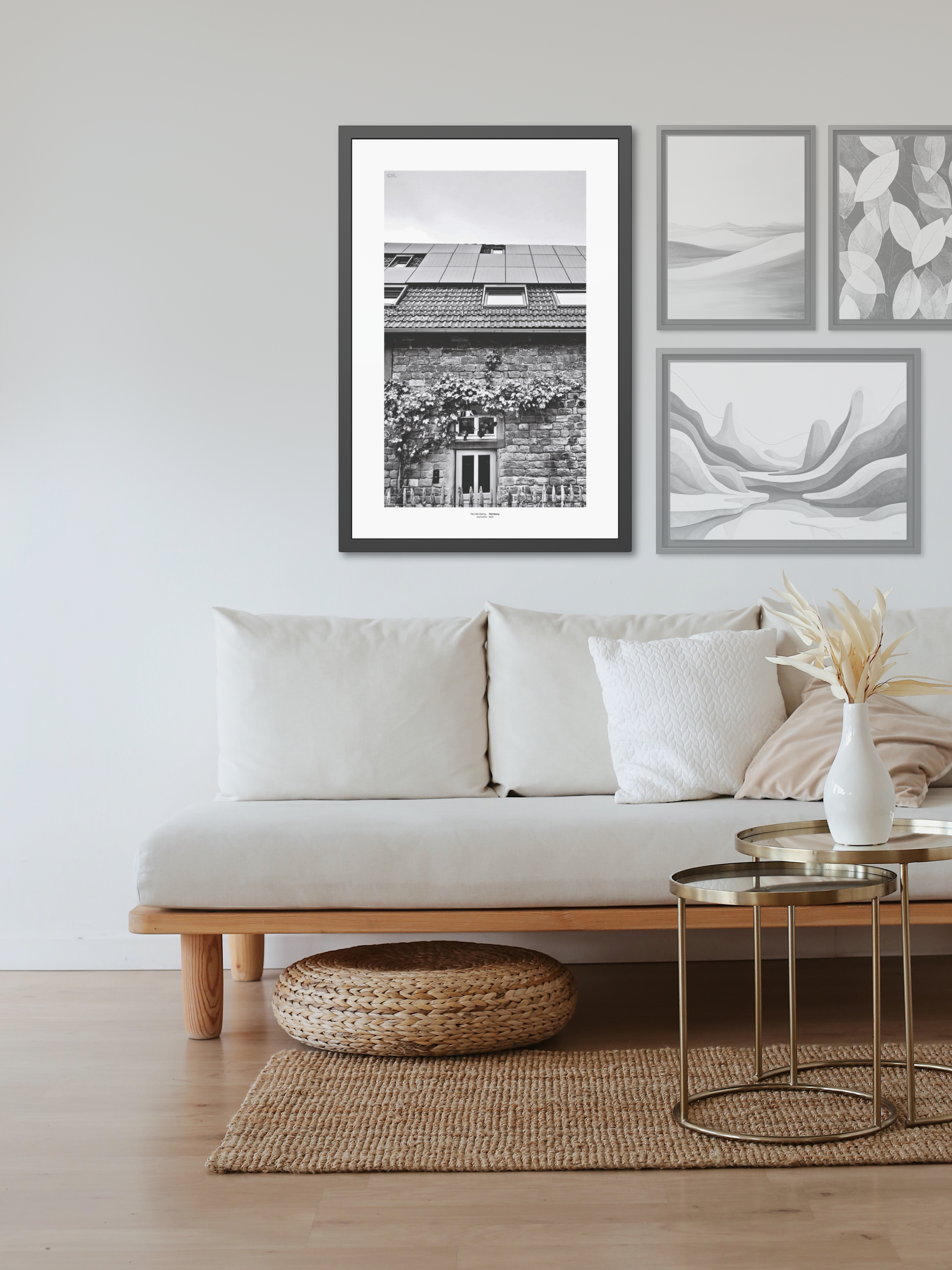 Old Wall, New Light - Framed Fine Art Photography Print - artisCHt