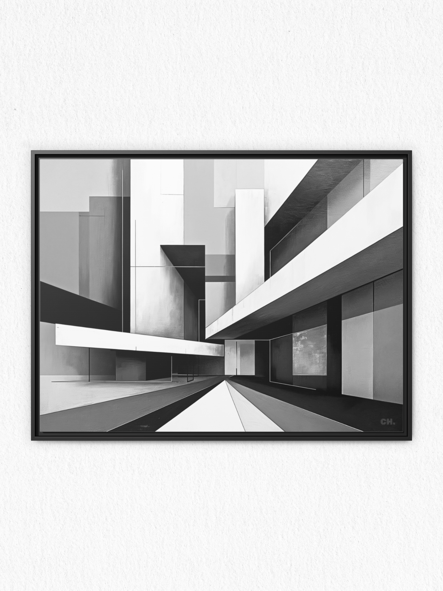 Path of Solitude - Framed Canvas Prints - artisCHt