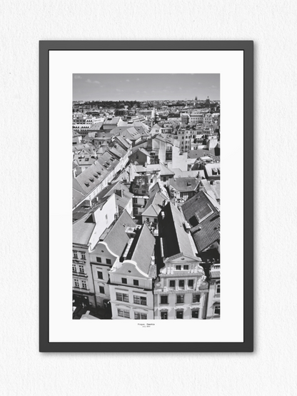 Rooftop Rhythms - Framed Fine Art Photography Print - artisCHt