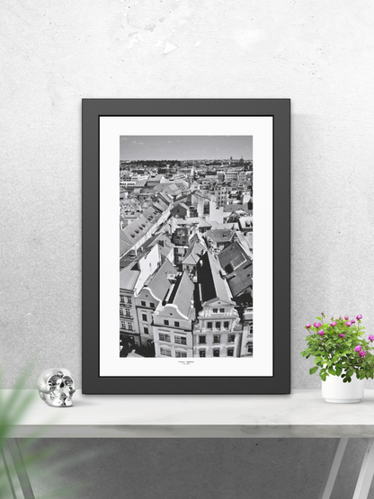 Rooftop Rhythms - Framed Fine Art Photography Print - artisCHt