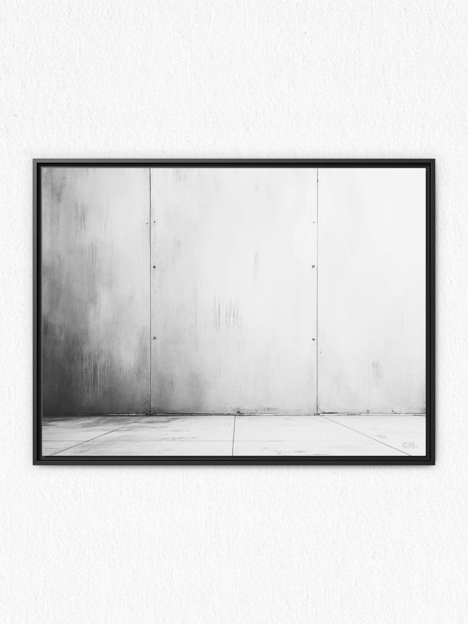 Silent Divide - Framed Canvas Prints - artisCHt