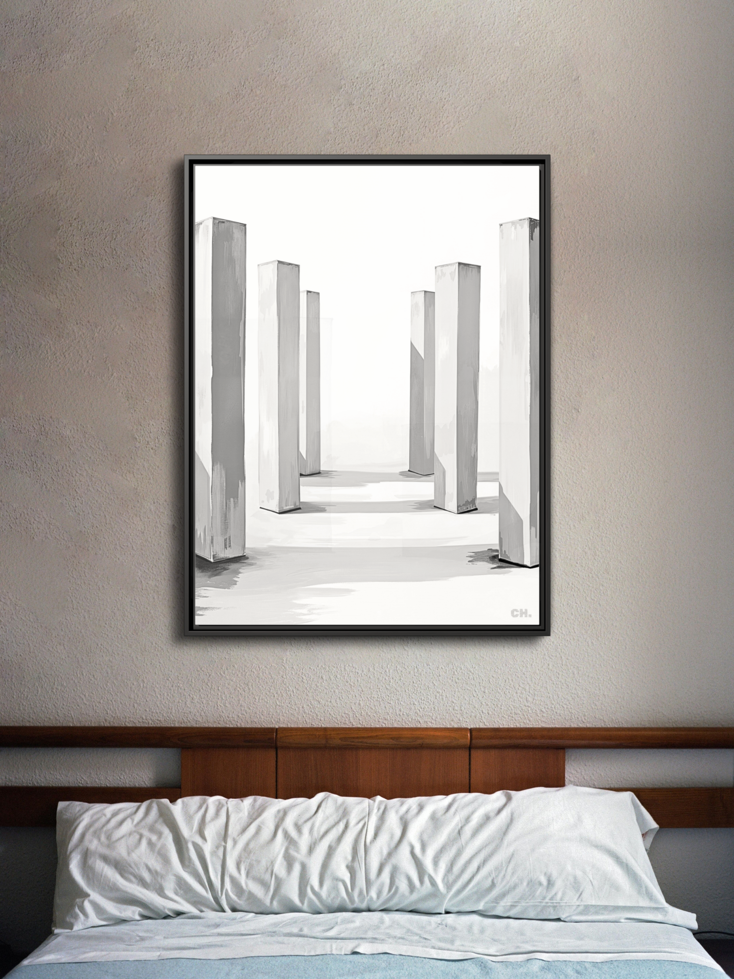 Silent Guardians - Framed Canvas Prints - artisCHt