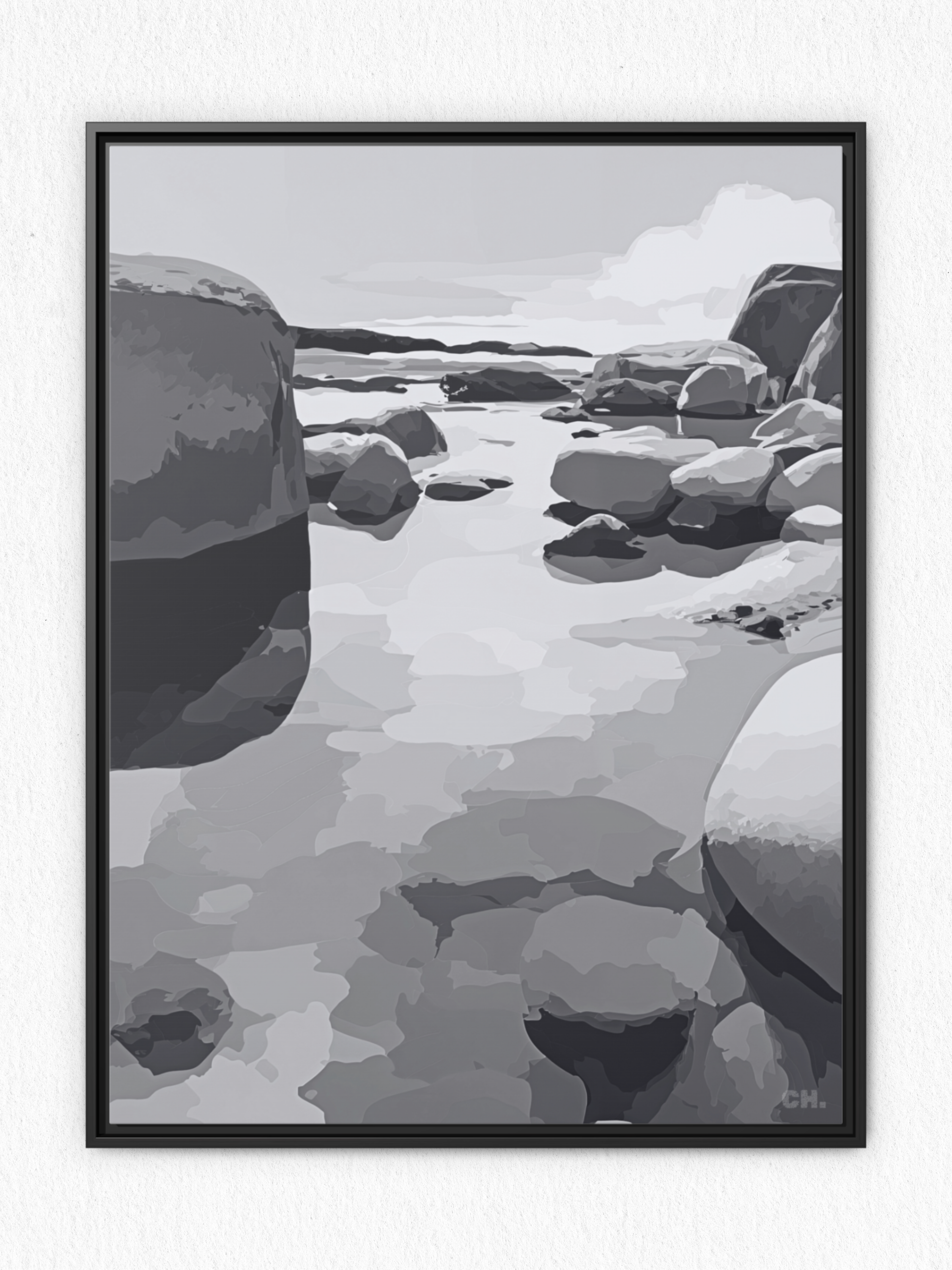 Stillness Between Stones