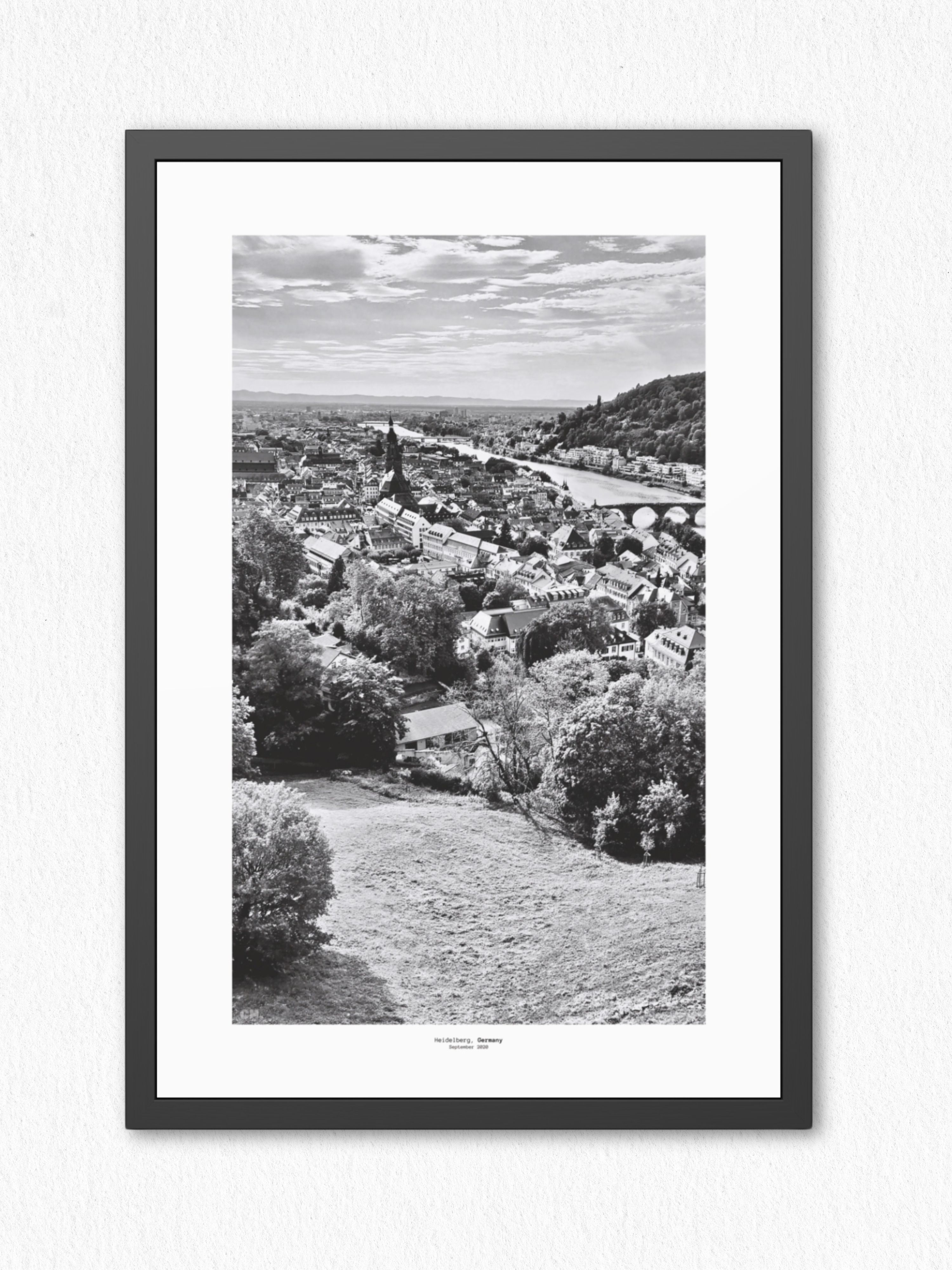 The River Between - Framed Fine Art Photography Print - artisCHt