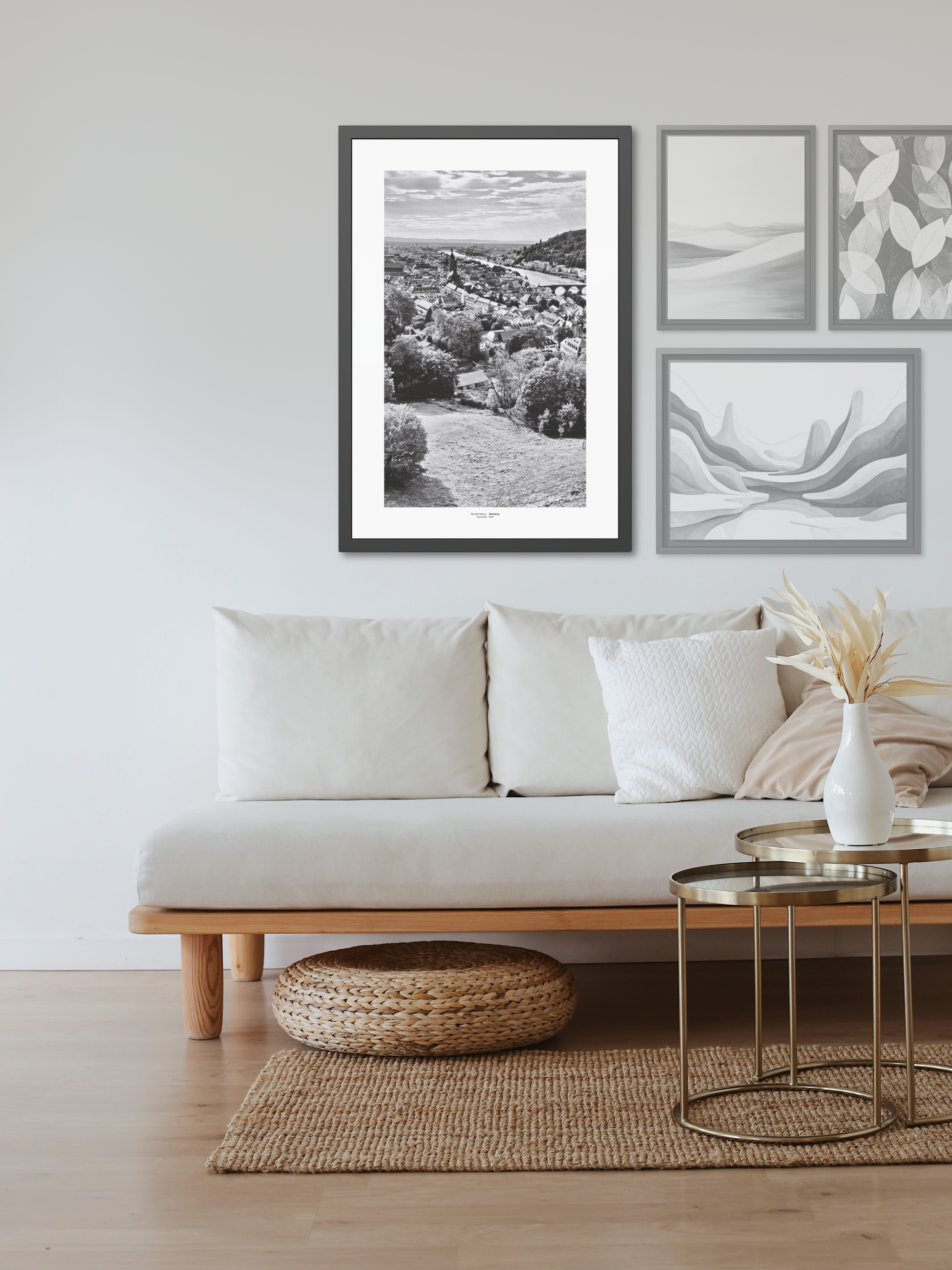 The River Between - Framed Fine Art Photography Print - artisCHt