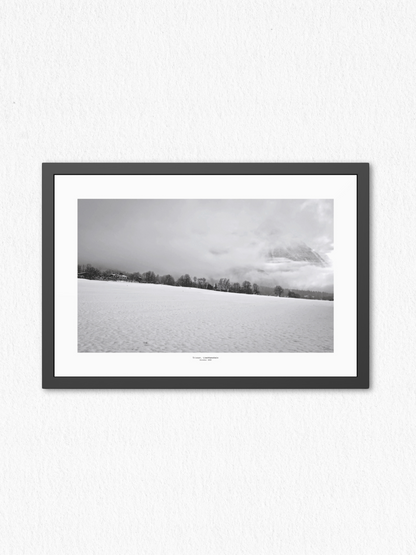The_Hidden_Mountain - Framed Fine Art Photography Print - artisCHt