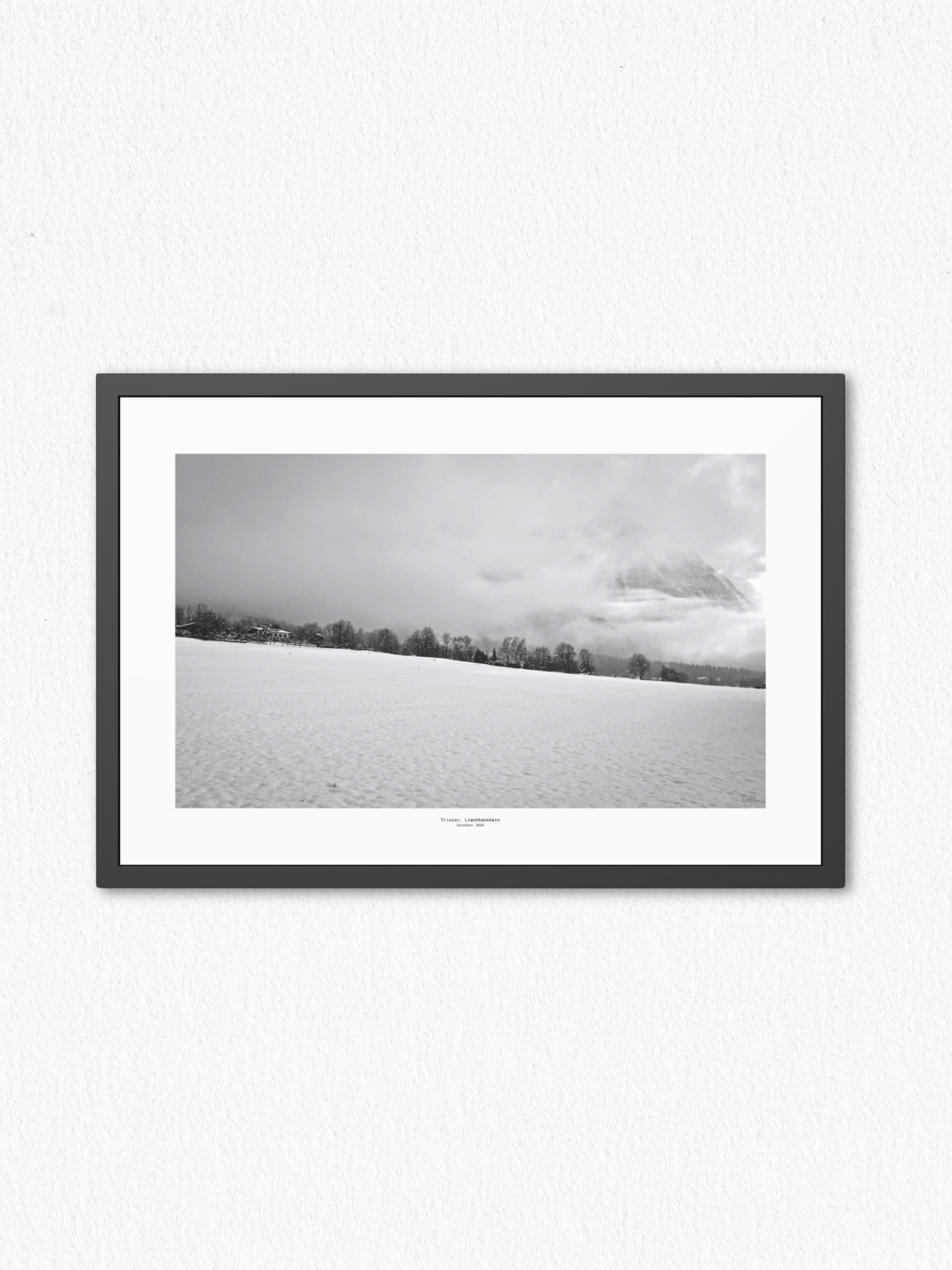 The_Hidden_Mountain - Framed Fine Art Photography Print - artisCHt