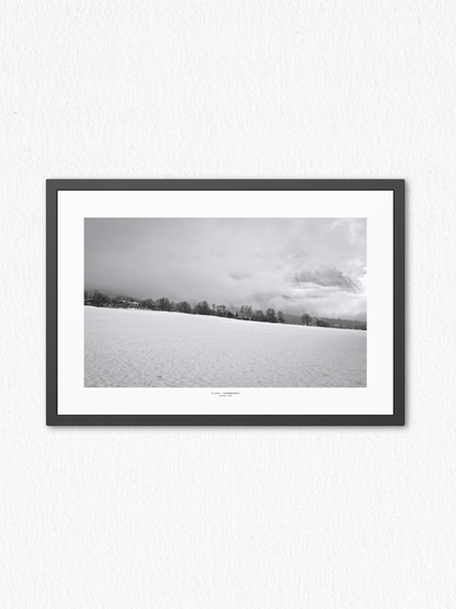 The_Hidden_Mountain - Framed Fine Art Photography Print - artisCHt