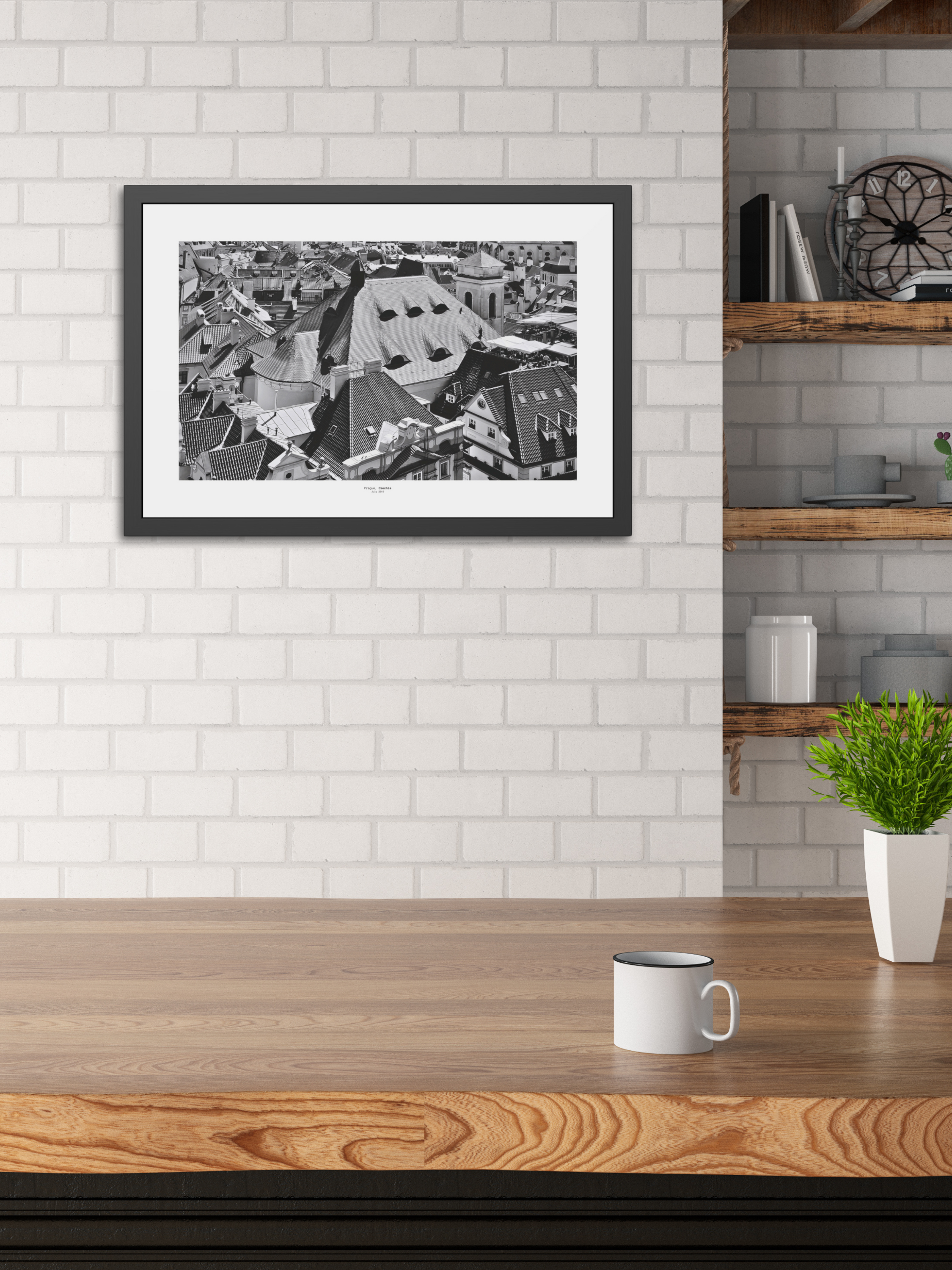 The_Roofs_Remember - Framed Fine Art Photography Print - artisCHt