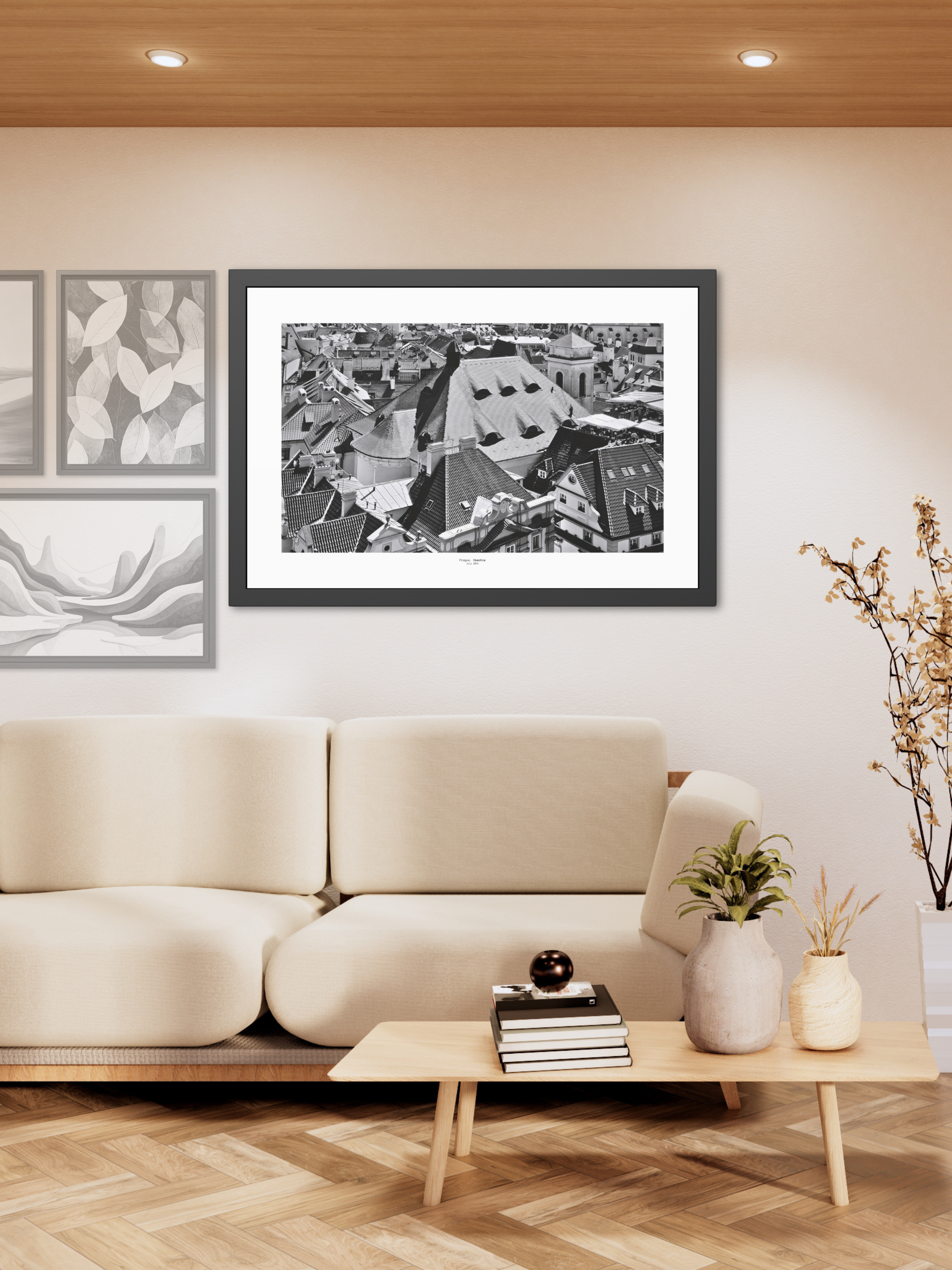 The_Roofs_Remember - Framed Fine Art Photography Print - artisCHt