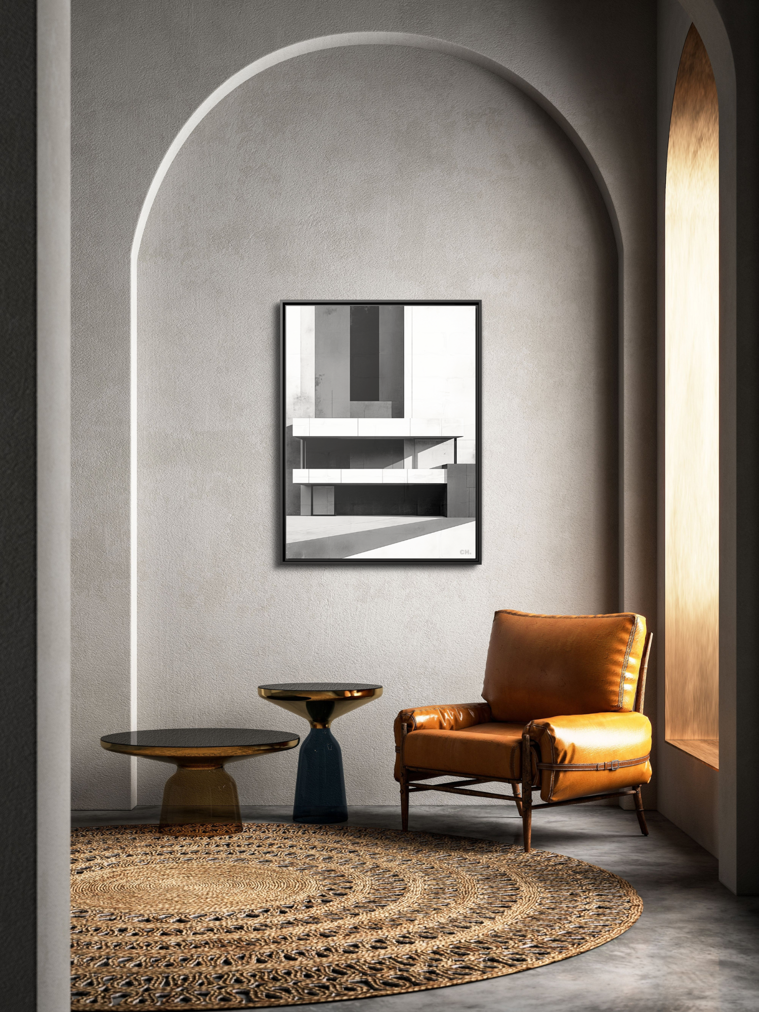 Threshold of Light - Framed Canvas Prints - artisCHt