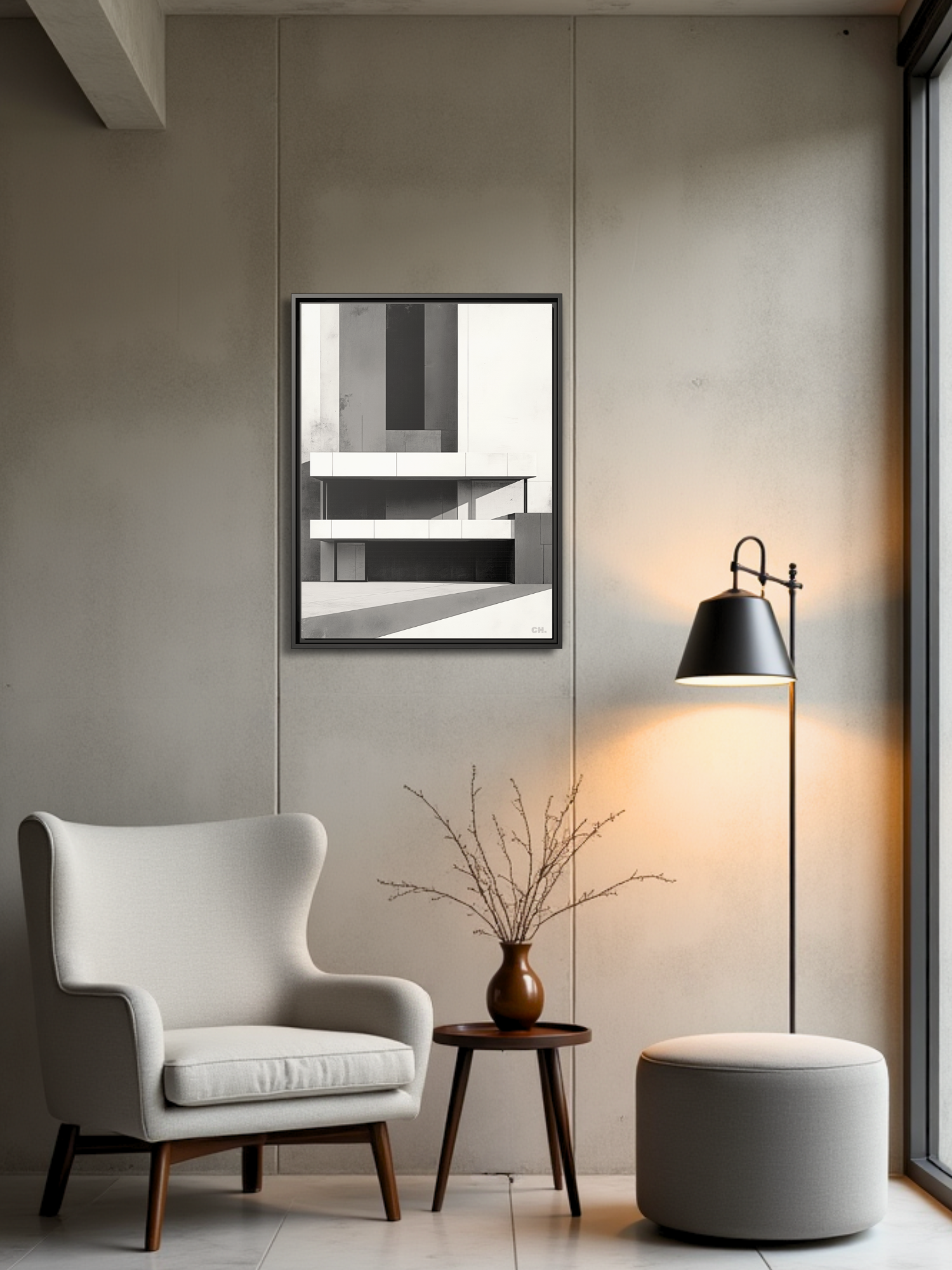 Threshold of Light - Framed Canvas Prints - artisCHt