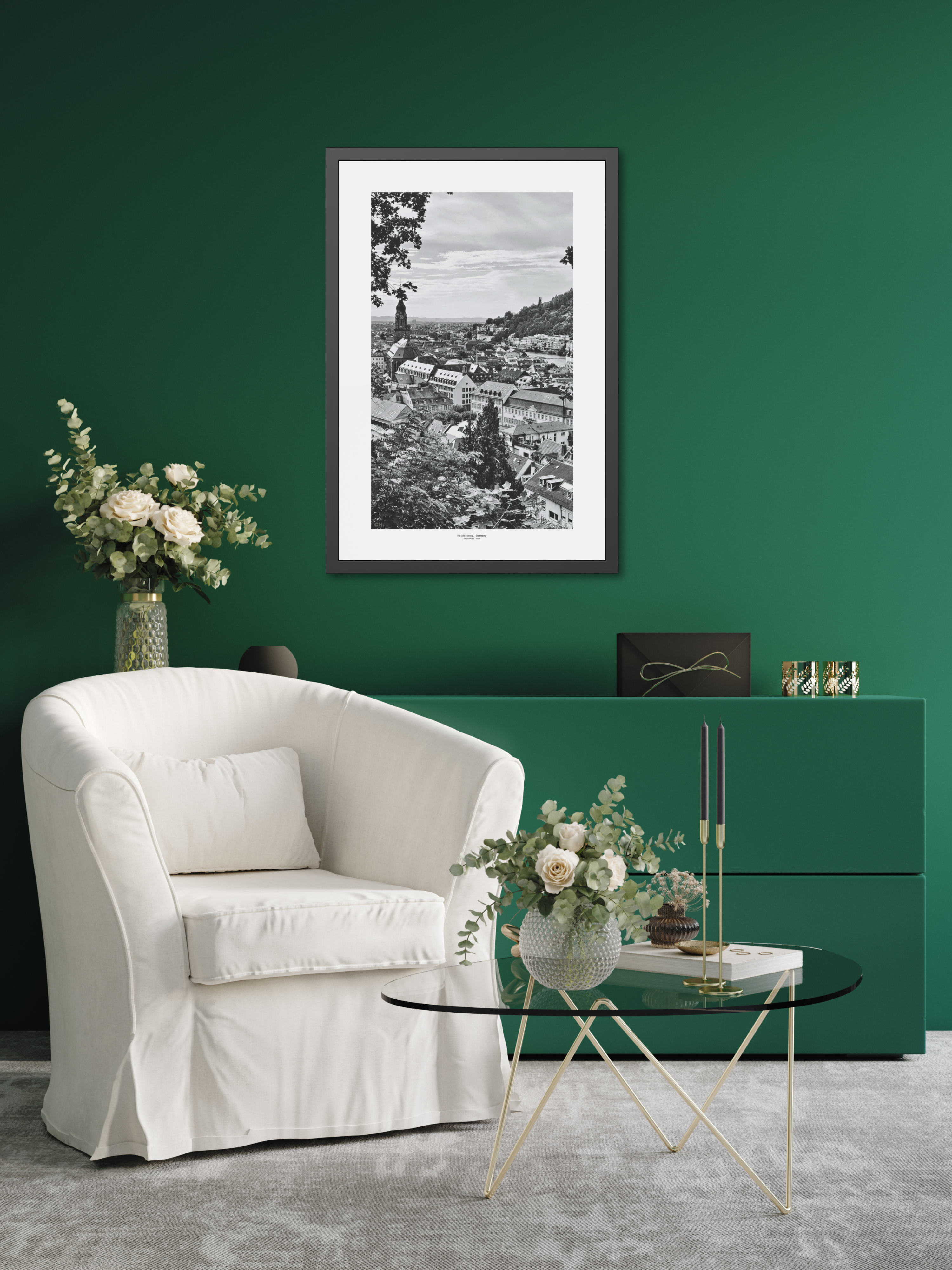 Through the Leaves - Framed Fine Art Photography Print - artisCHt