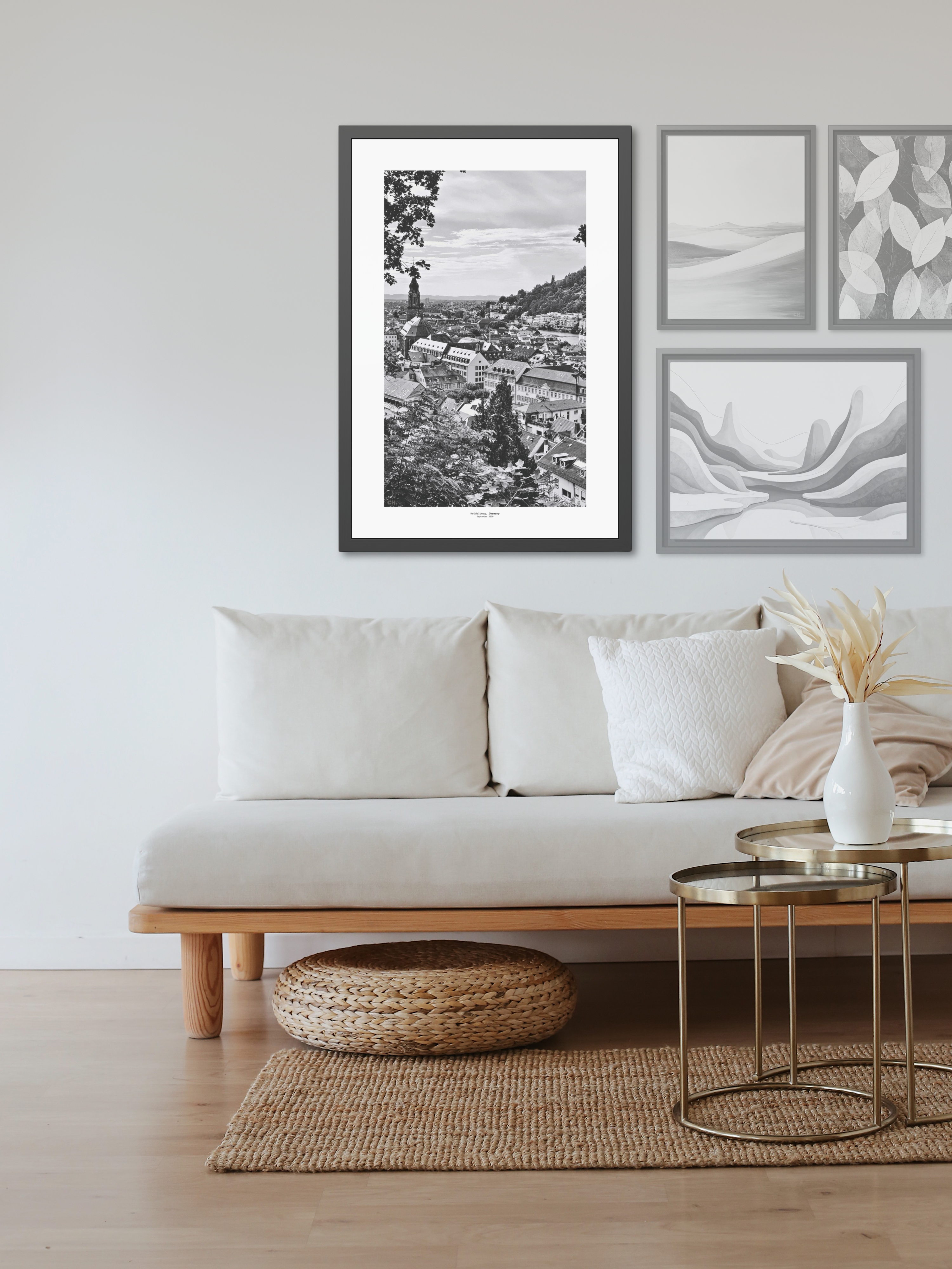 Through the Leaves - Framed Fine Art Photography Print - artisCHt