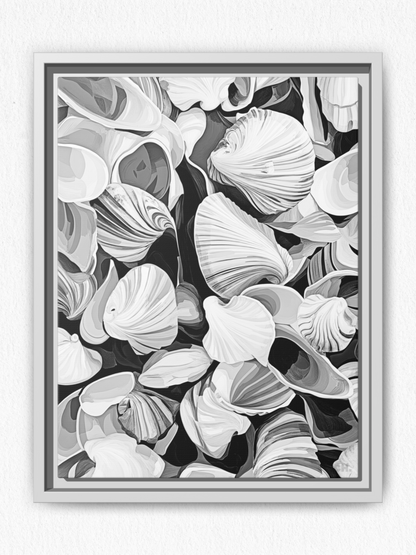 Tides of Memory - Framed Canvas Prints - artisCHt