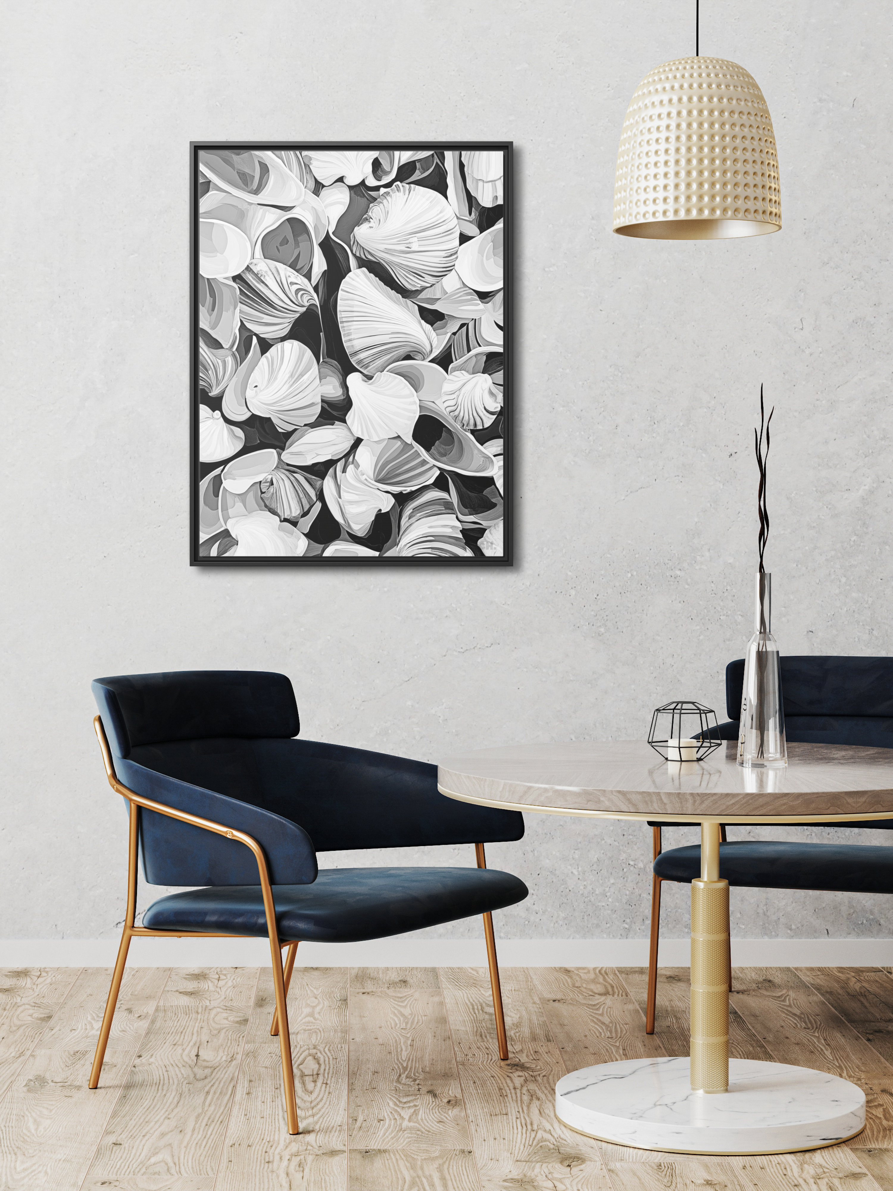 Tides of Memory - Framed Canvas Prints - artisCHt