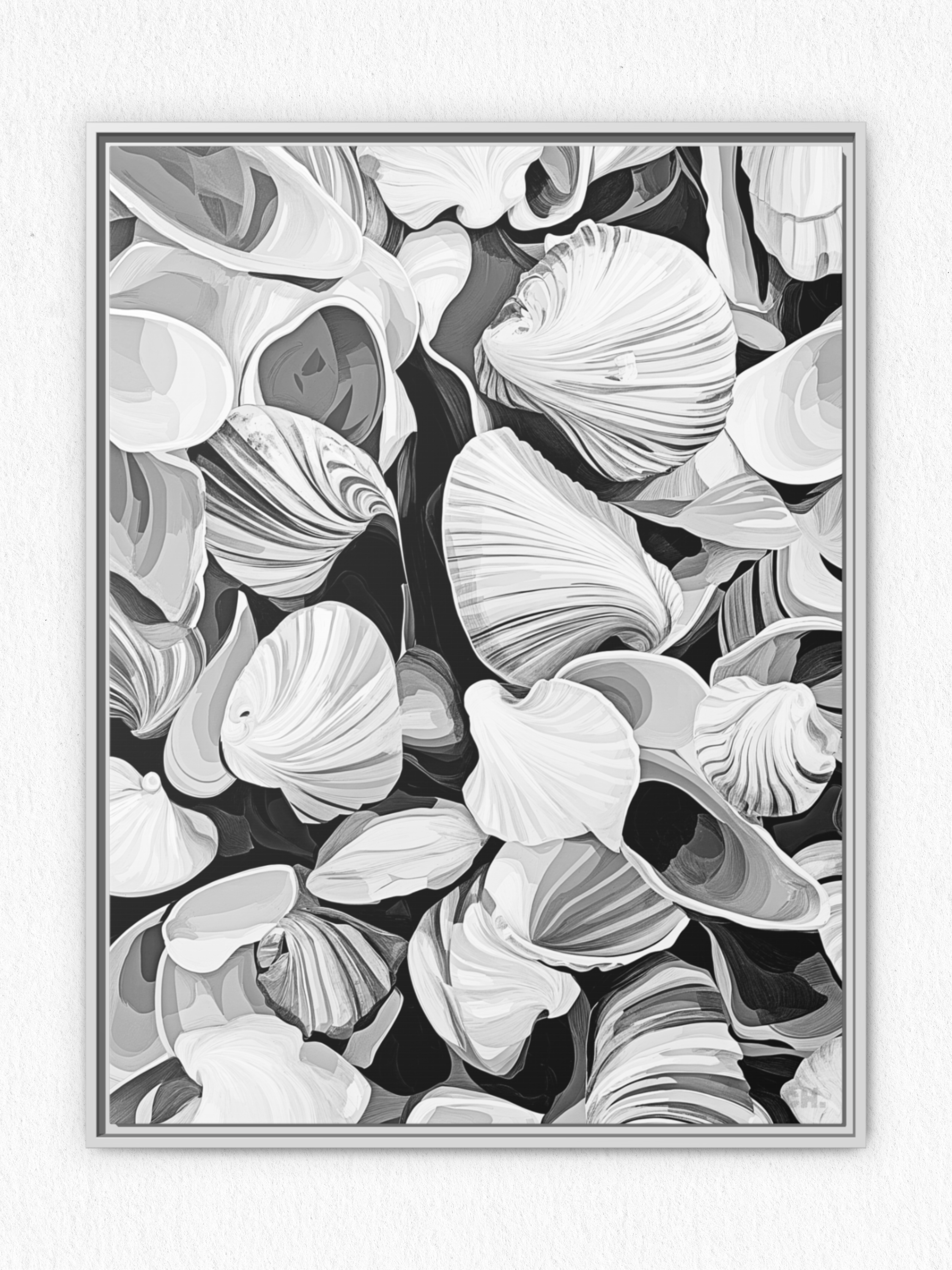 Tides of Memory - Framed Canvas Prints - artisCHt