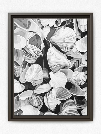 Tides of Memory - Framed Canvas Prints - artisCHt
