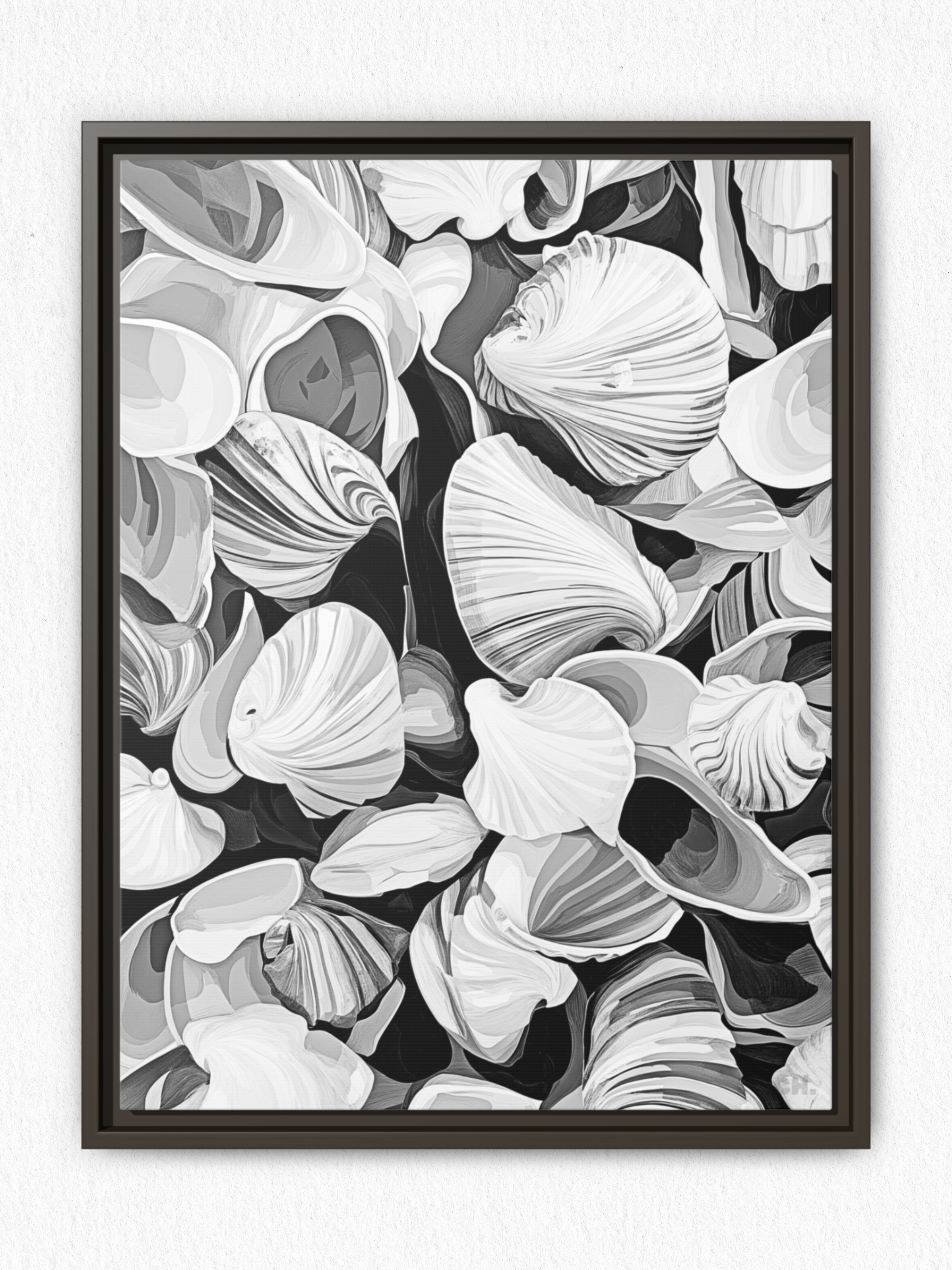 Tides of Memory - Framed Canvas Prints - artisCHt