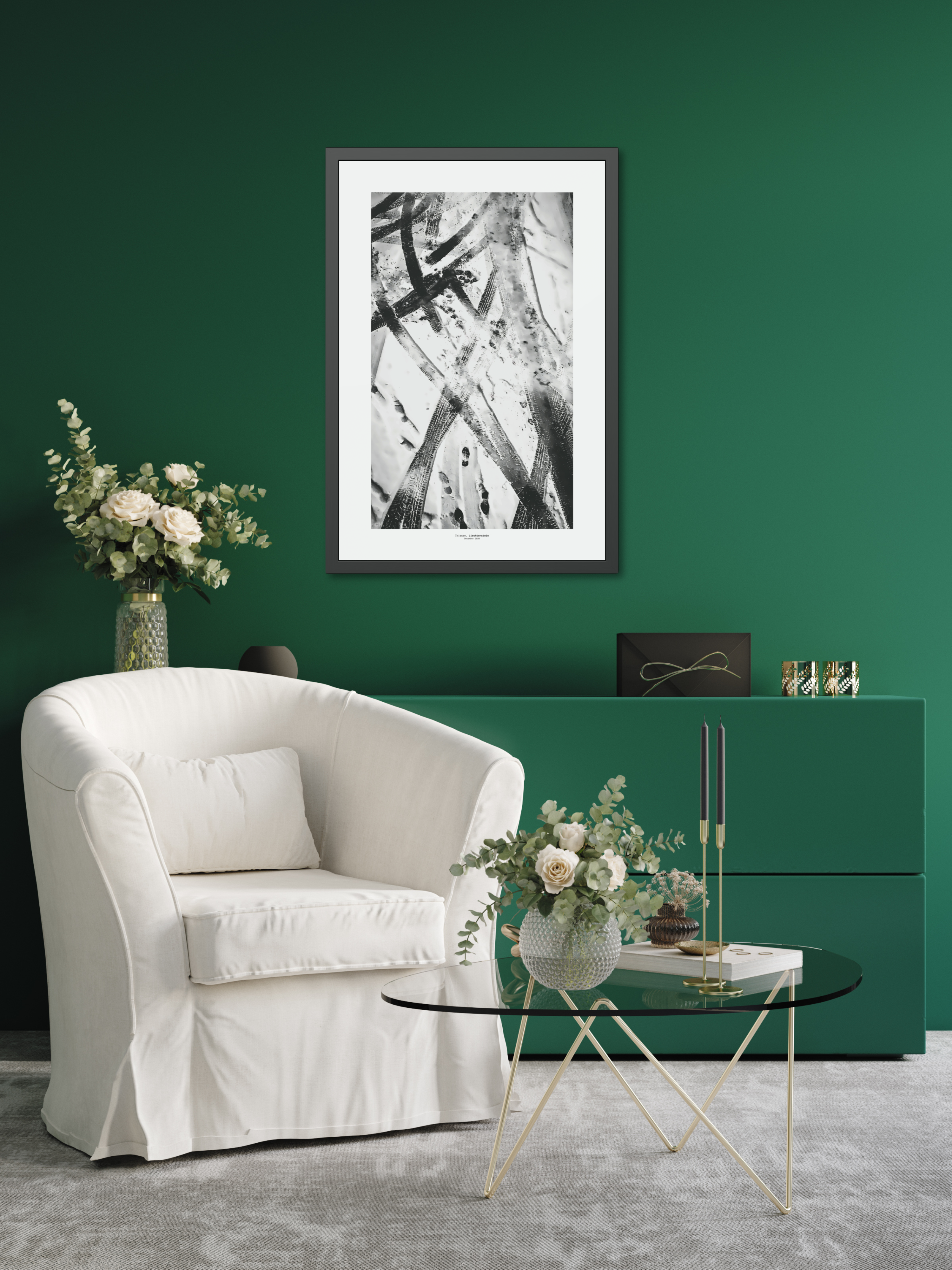 Tracks and Echoes - Framed Fine Art Photography Print - artisCHt