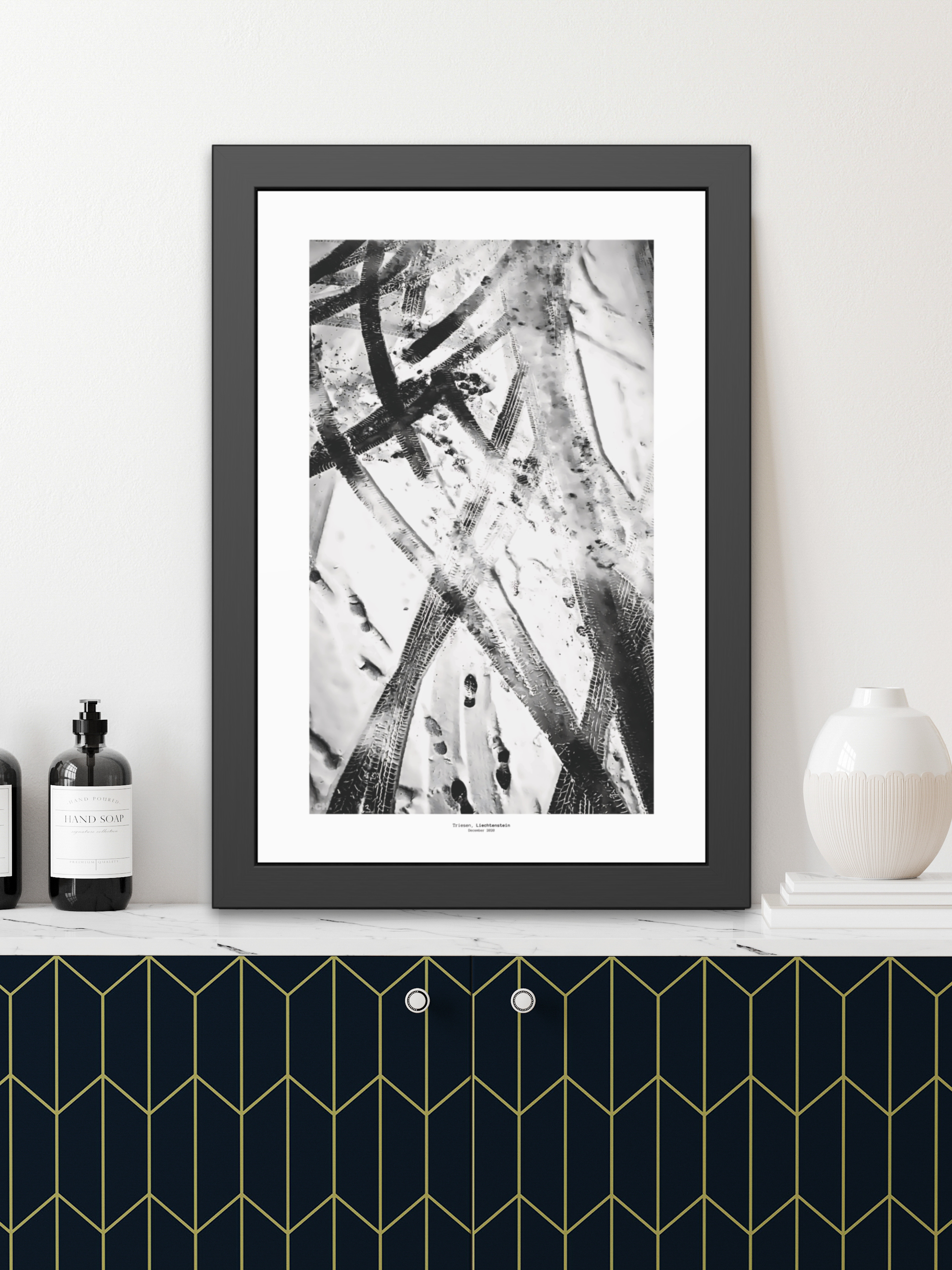 Tracks and Echoes - Framed Fine Art Photography Print - artisCHt