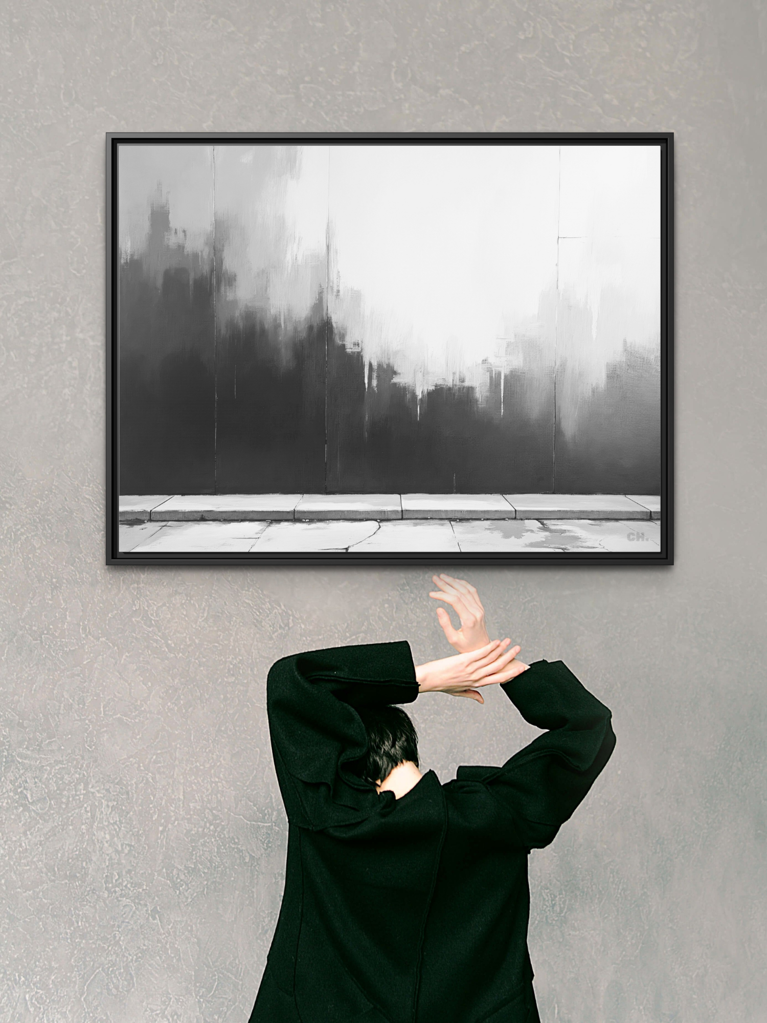 Veil of Time - Framed Canvas Prints - artisCHt