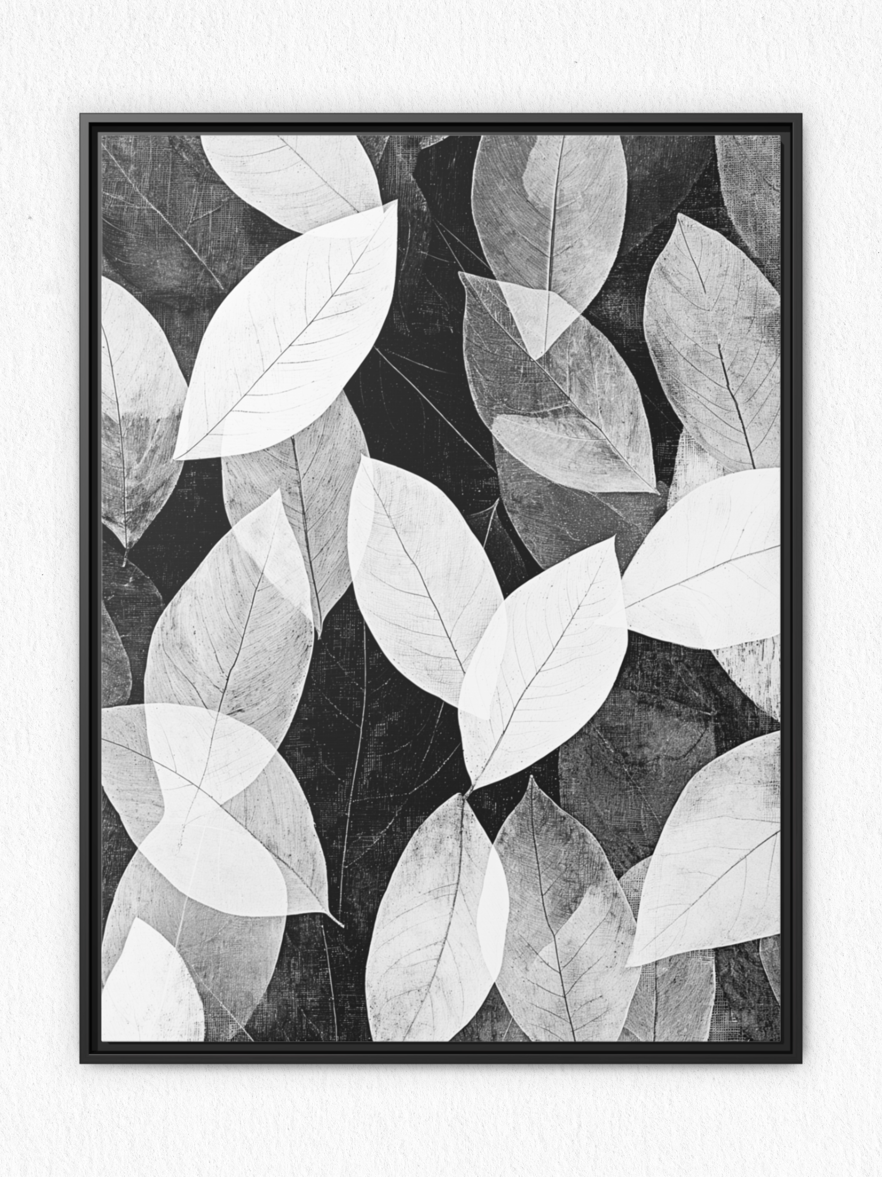 Veils of Foliage - Framed Canvas Prints - artisCHt