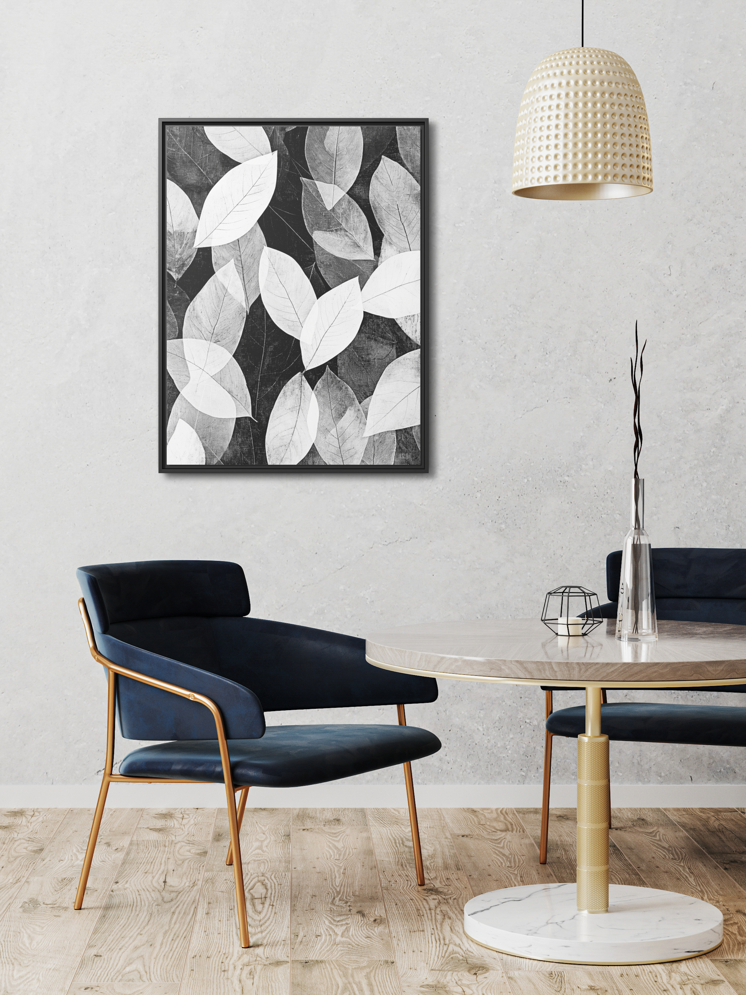 Veils of Foliage - Framed Canvas Prints - artisCHt
