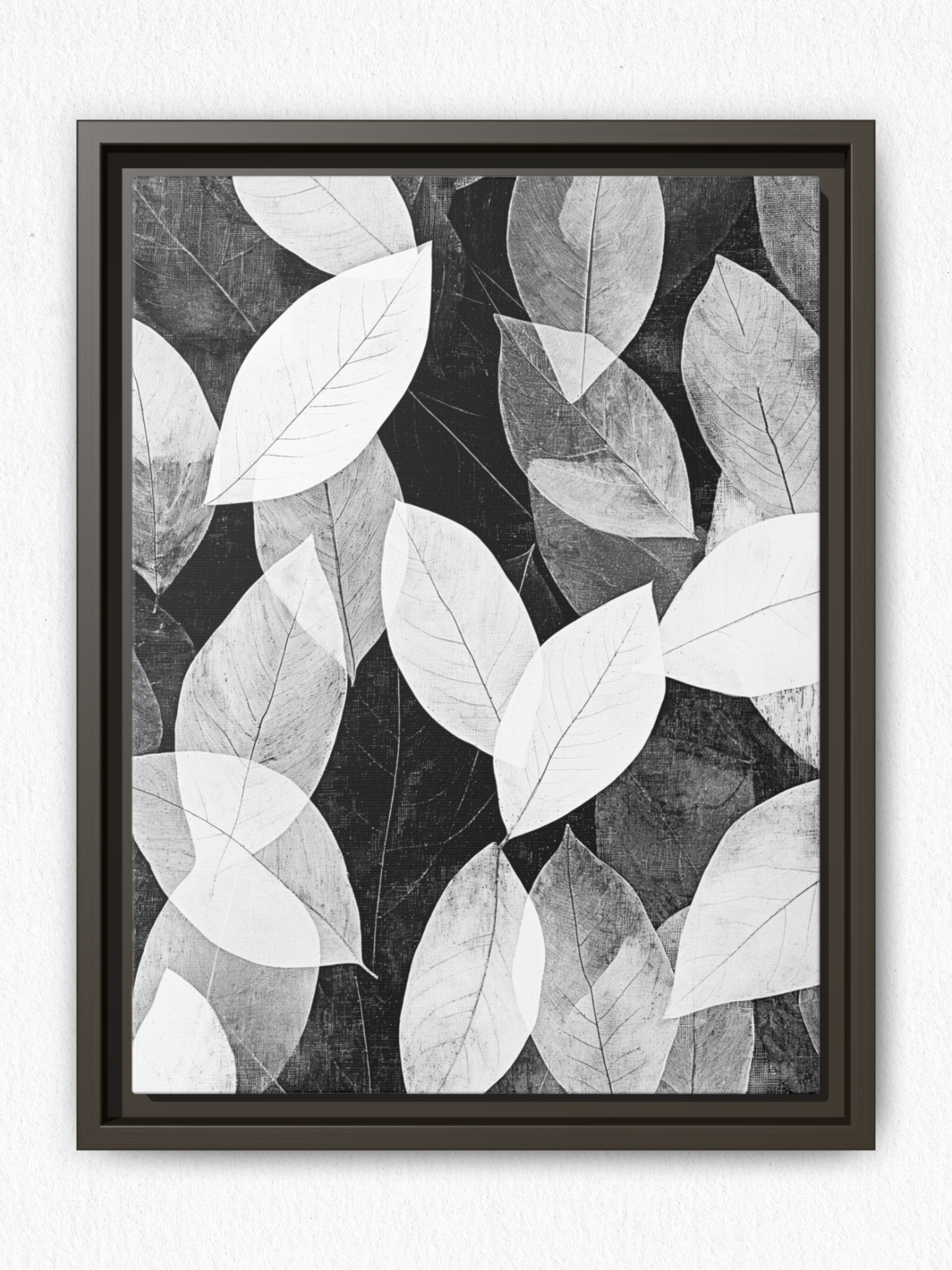 Veils of Foliage - Framed Canvas Prints - artisCHt