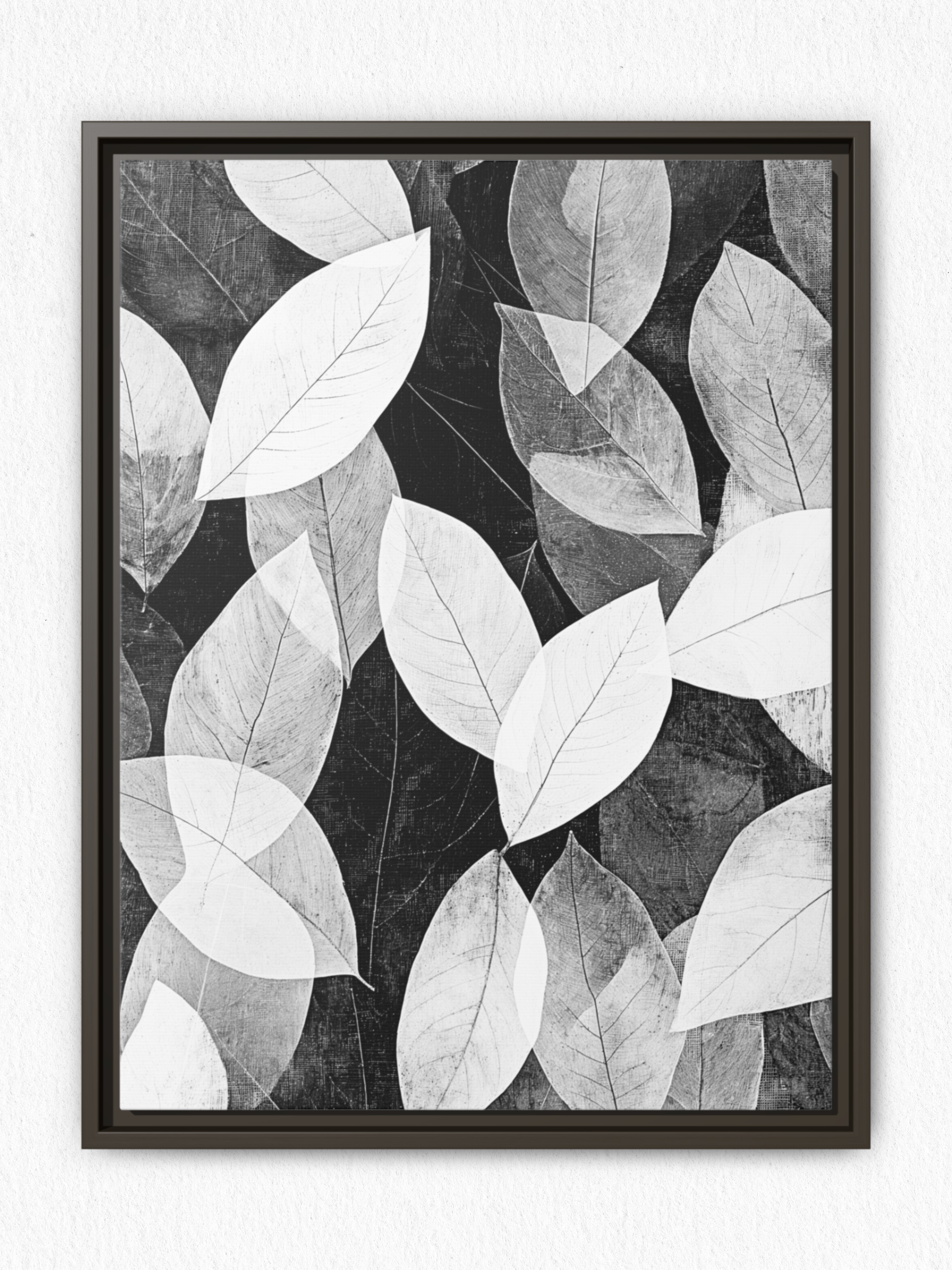 Veils of Foliage - Framed Canvas Prints - artisCHt