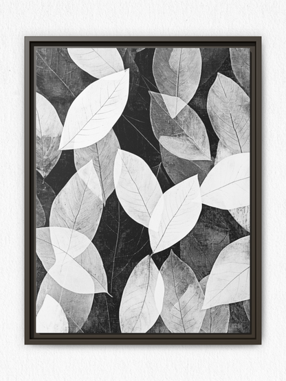 Veils of Foliage - Framed Canvas Prints - artisCHt
