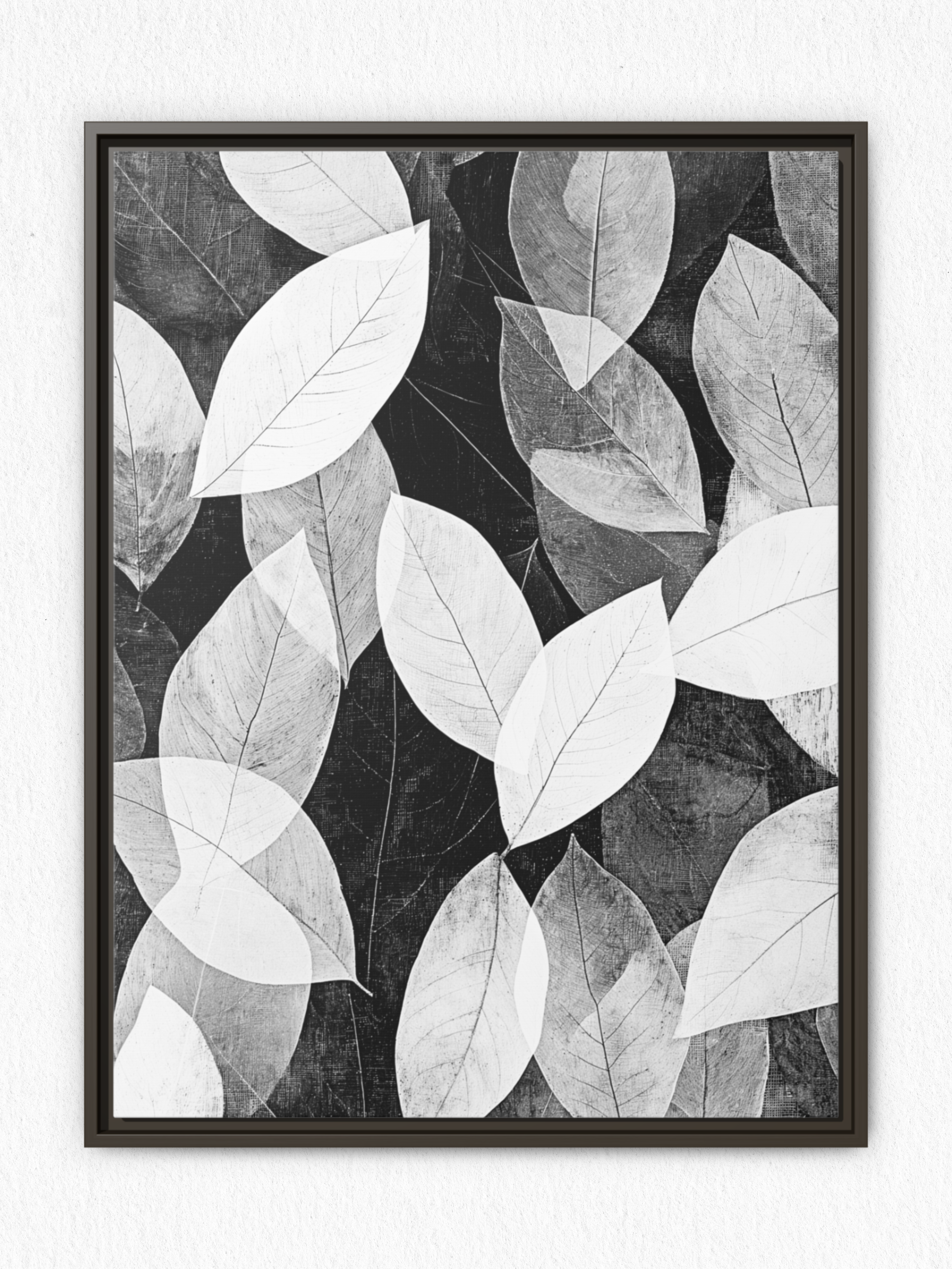 Veils of Foliage - Framed Canvas Prints - artisCHt