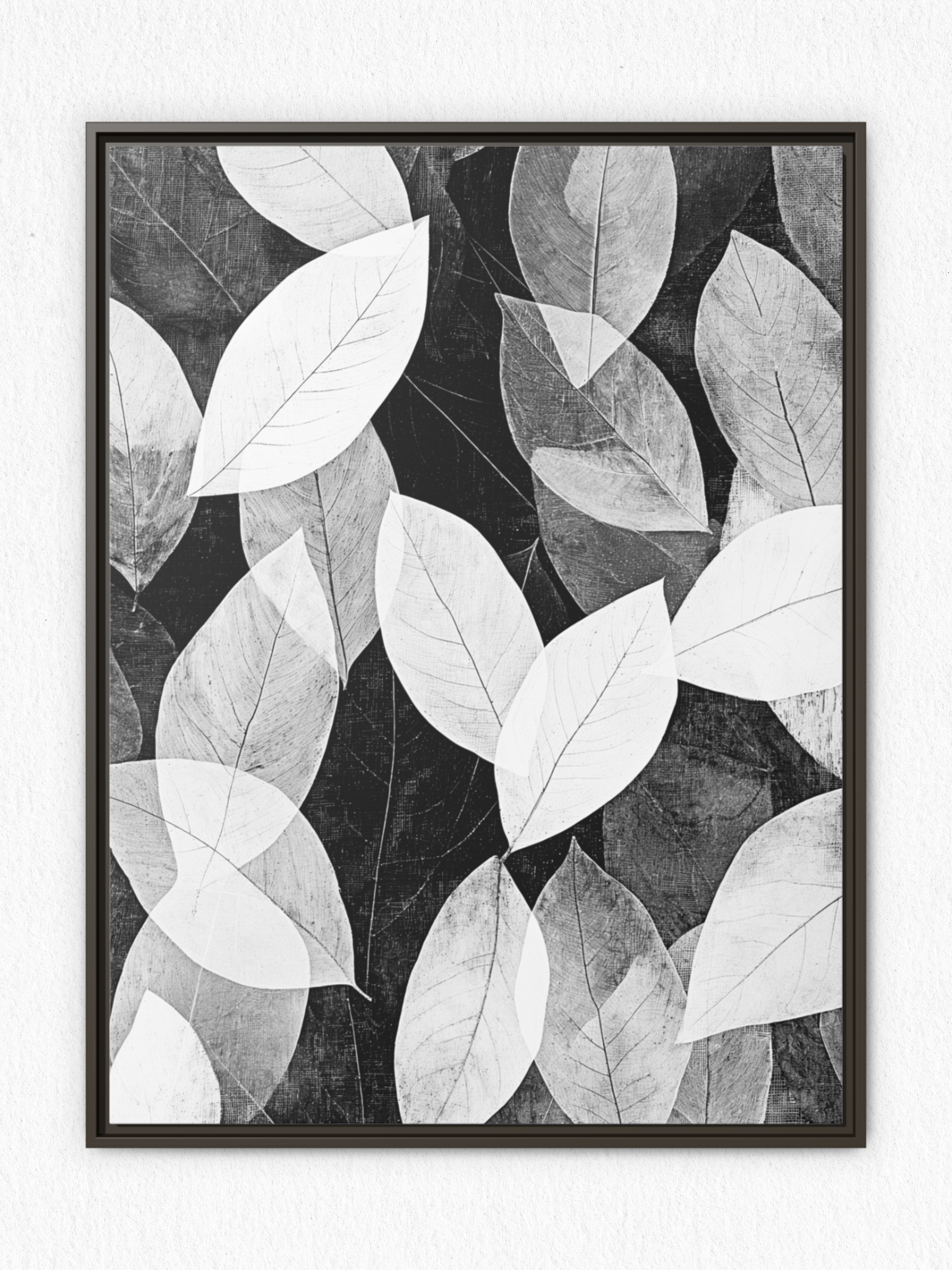 Veils of Foliage - Framed Canvas Prints - artisCHt