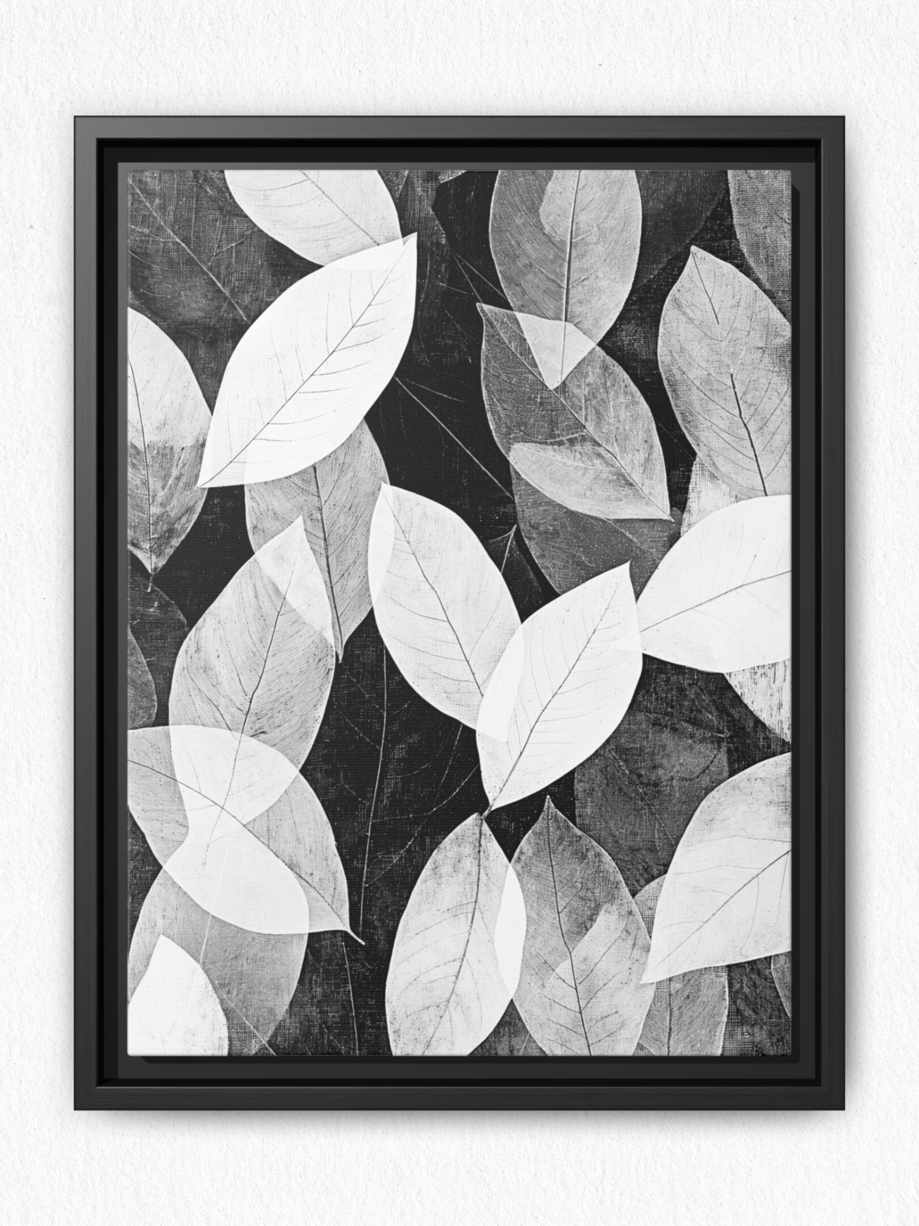 Veils of Foliage - Framed Canvas Prints - artisCHt