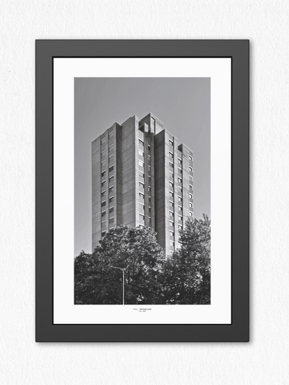 Vertical Silence - Framed Fine Art Photography Print - artisCHt